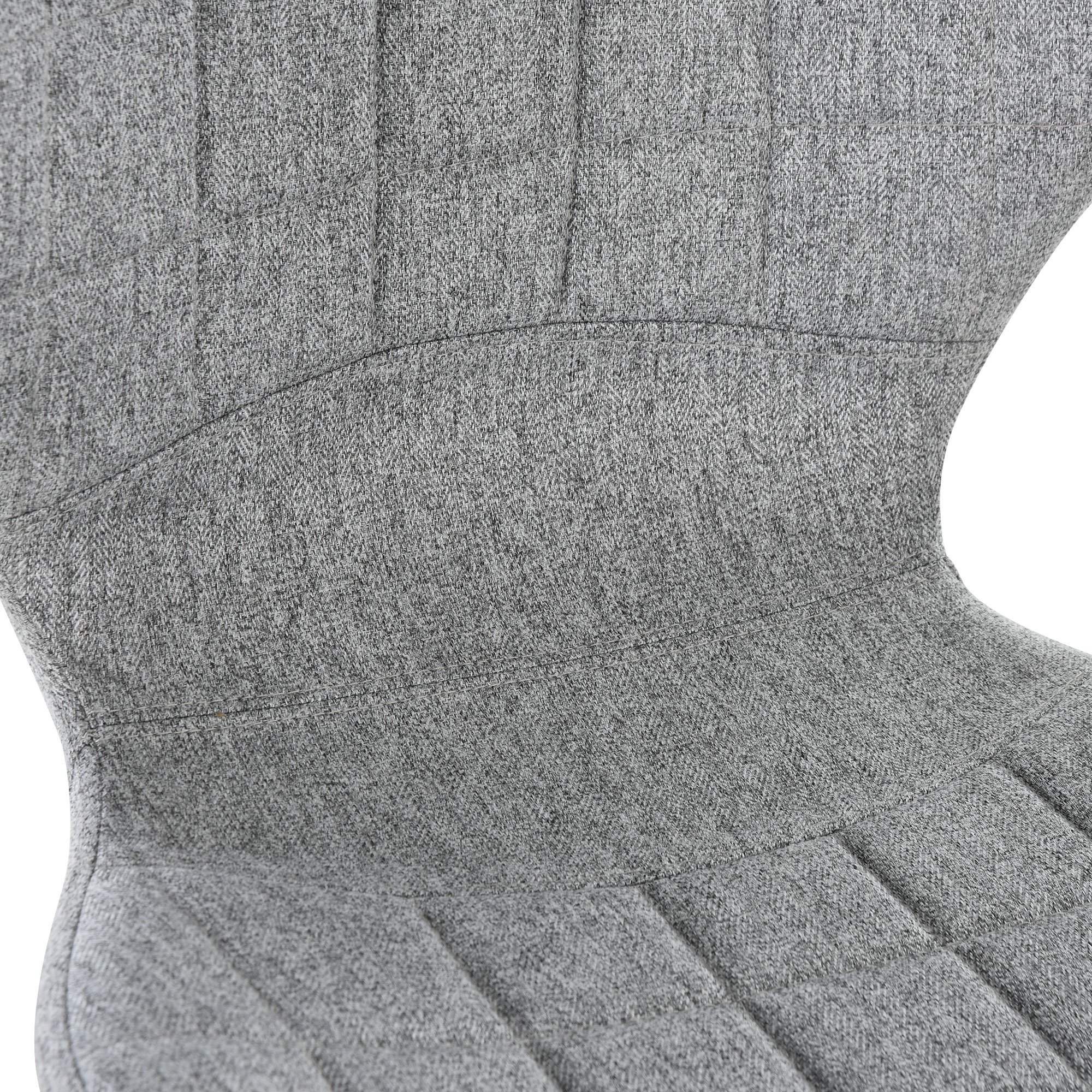  Set 2 Scaune Bar Gri - Reglabile, Cu Spatar & Suport Picioare [7]