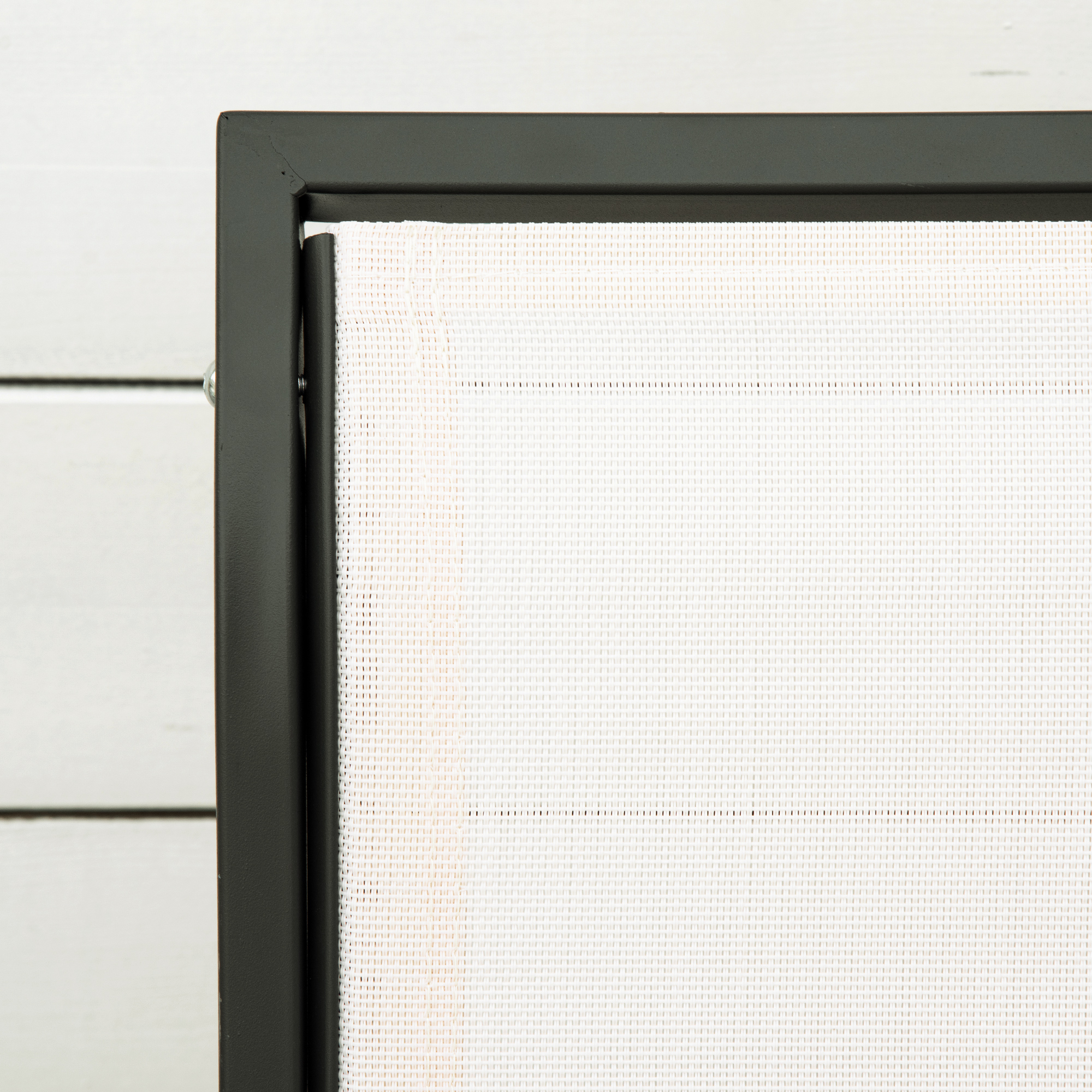  Banca Balansoar de Gradina 3 Locuri din Metal si Tesatura, 147x70x85cm, Bej [7]