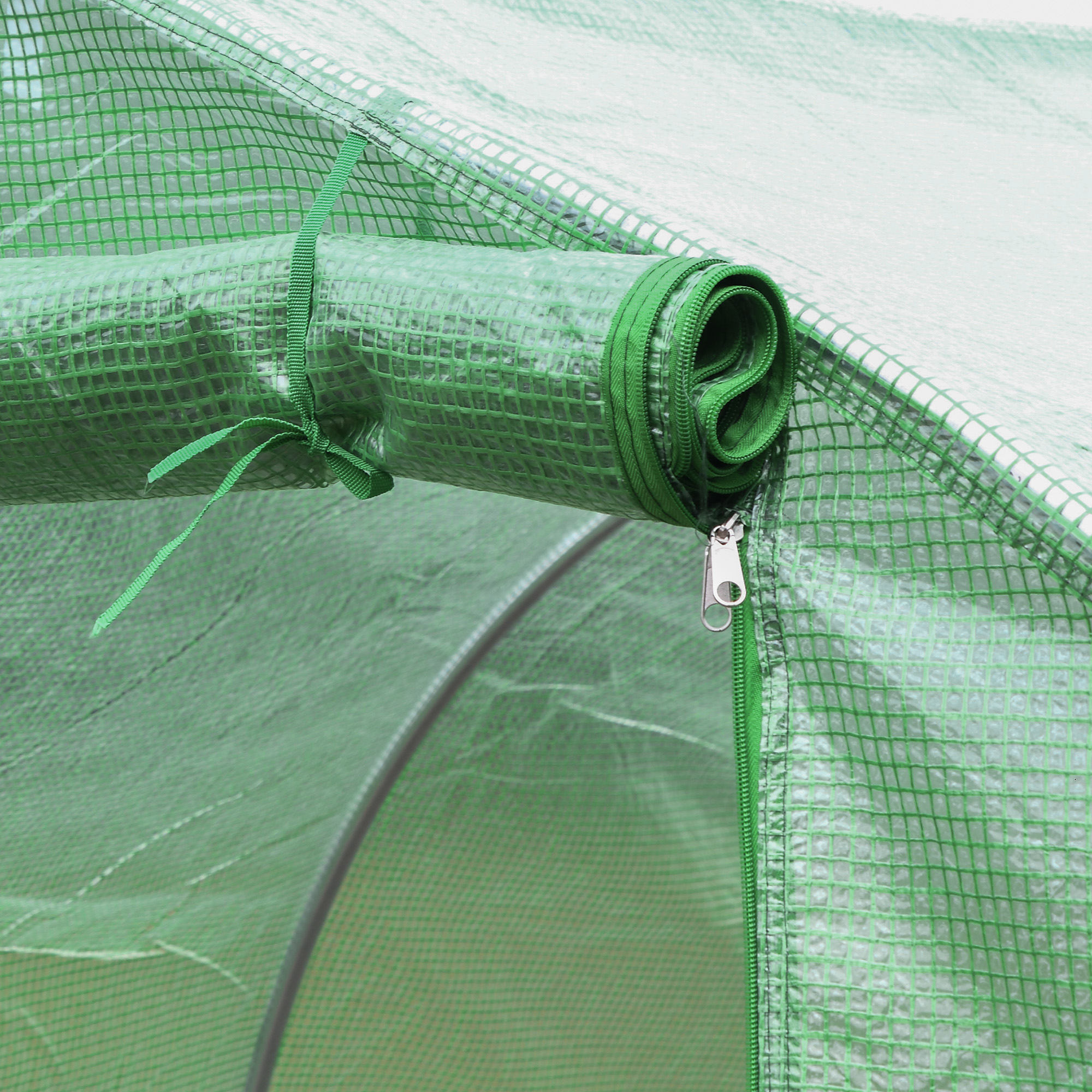  Prelata Sera 3×3×2 m - Cu 6 Ferestre, Usa Rulanta si Margini [8]