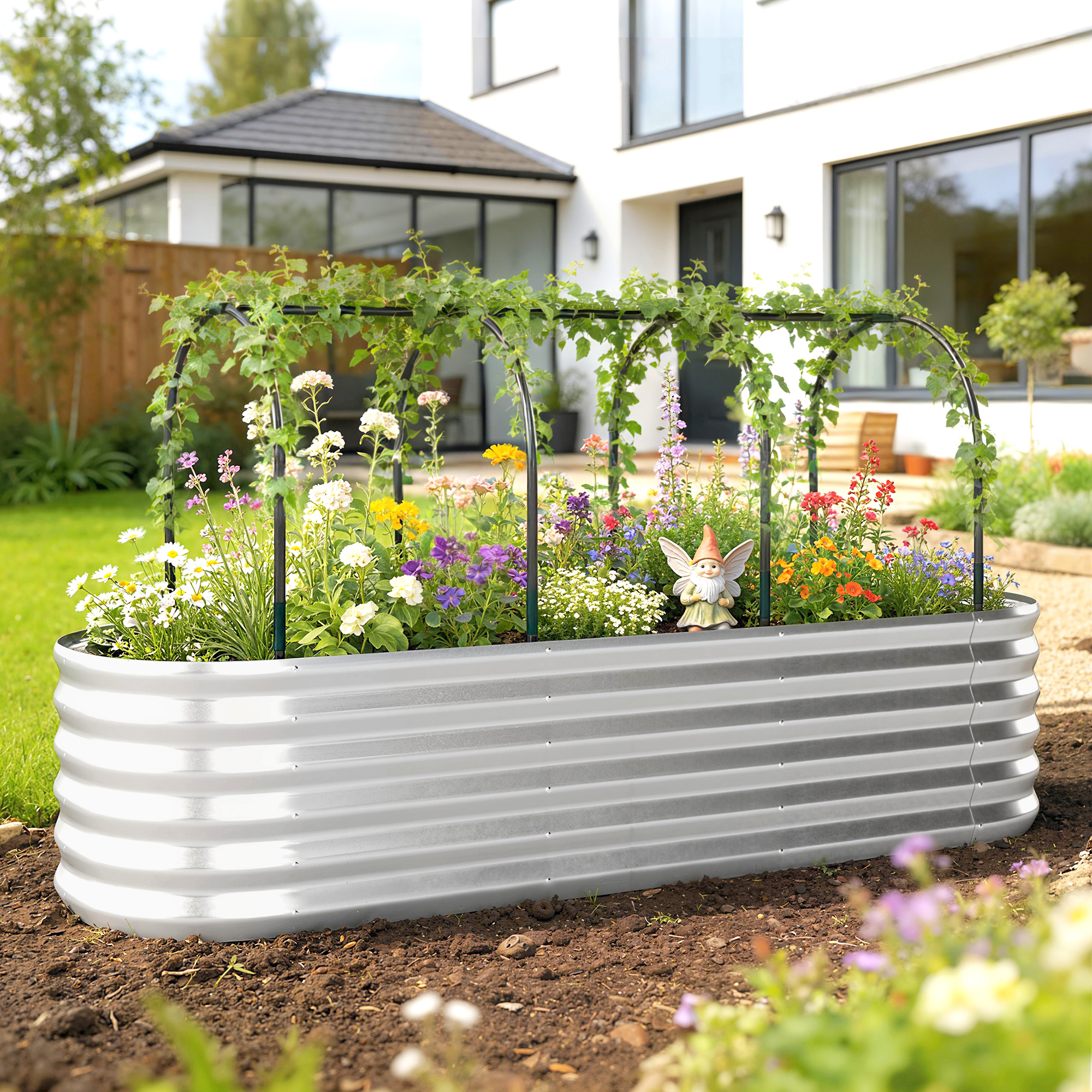  Strat inaltat de Gradina cu Sera si Jardiniera [1]