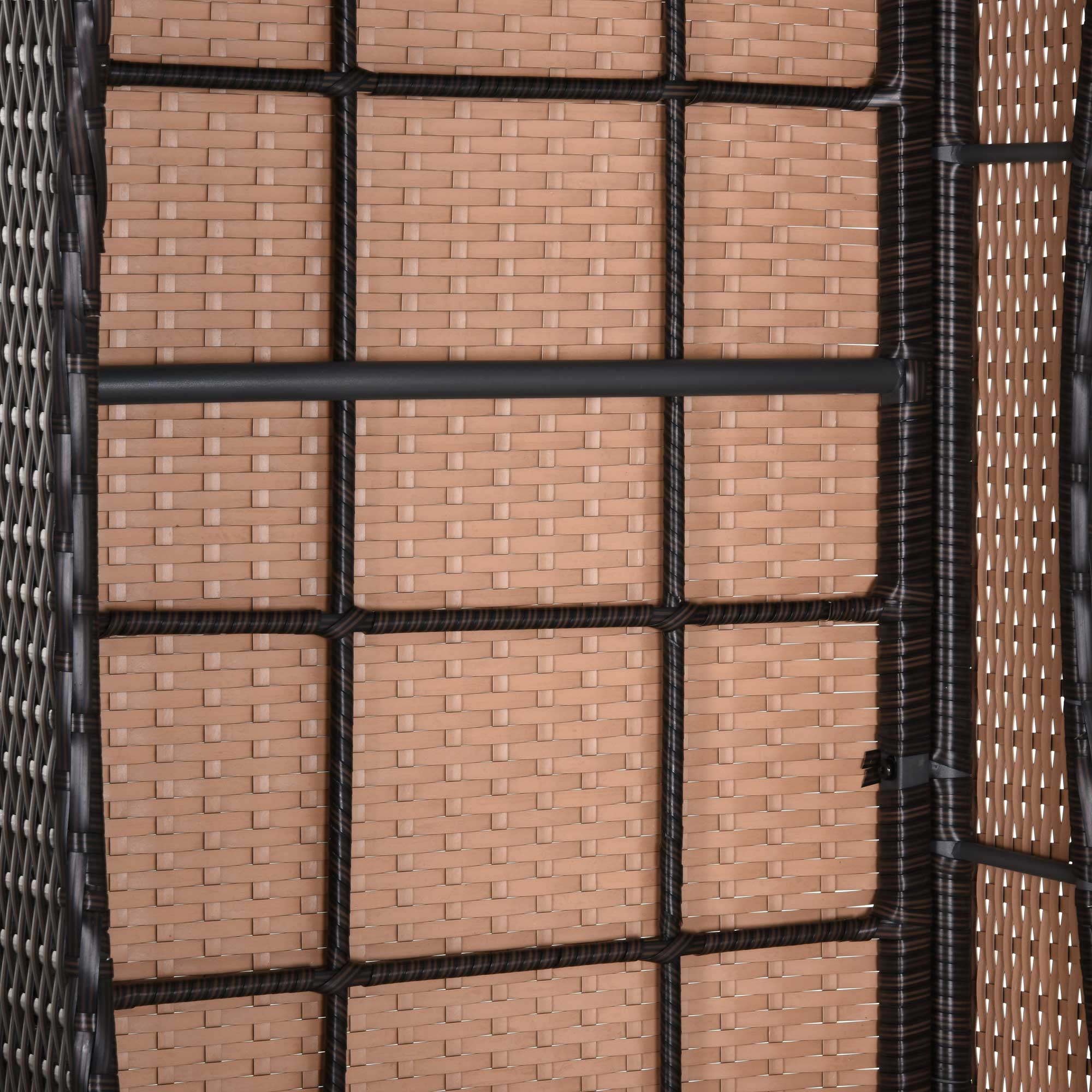  Sezlong Scaun Relax in Rattan, Maro [8]