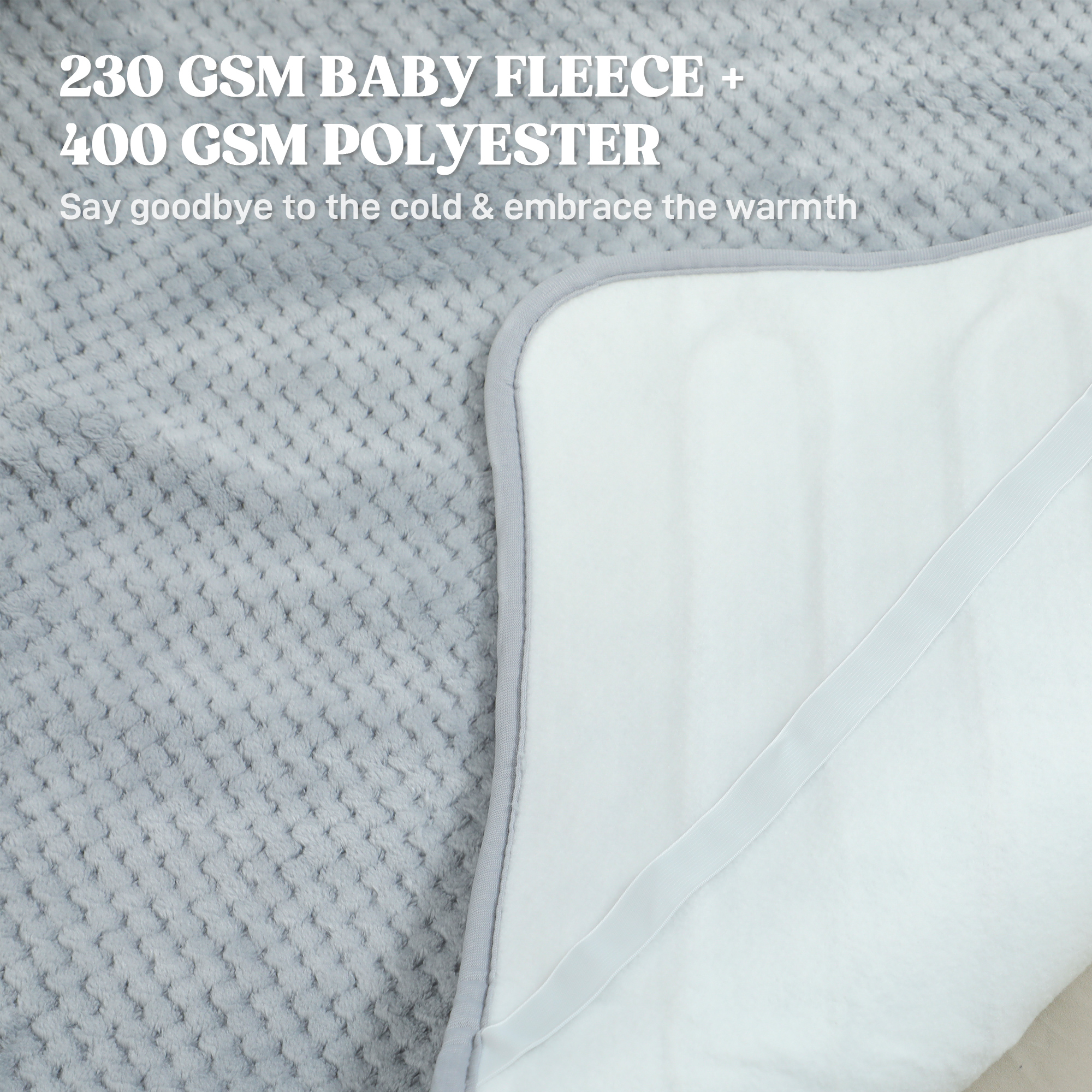  Patura Electrica 160x140 cm cu 5 Nivele de Caldura si 2 Telecomenzi, din Pile si Poliester, Gri [3]