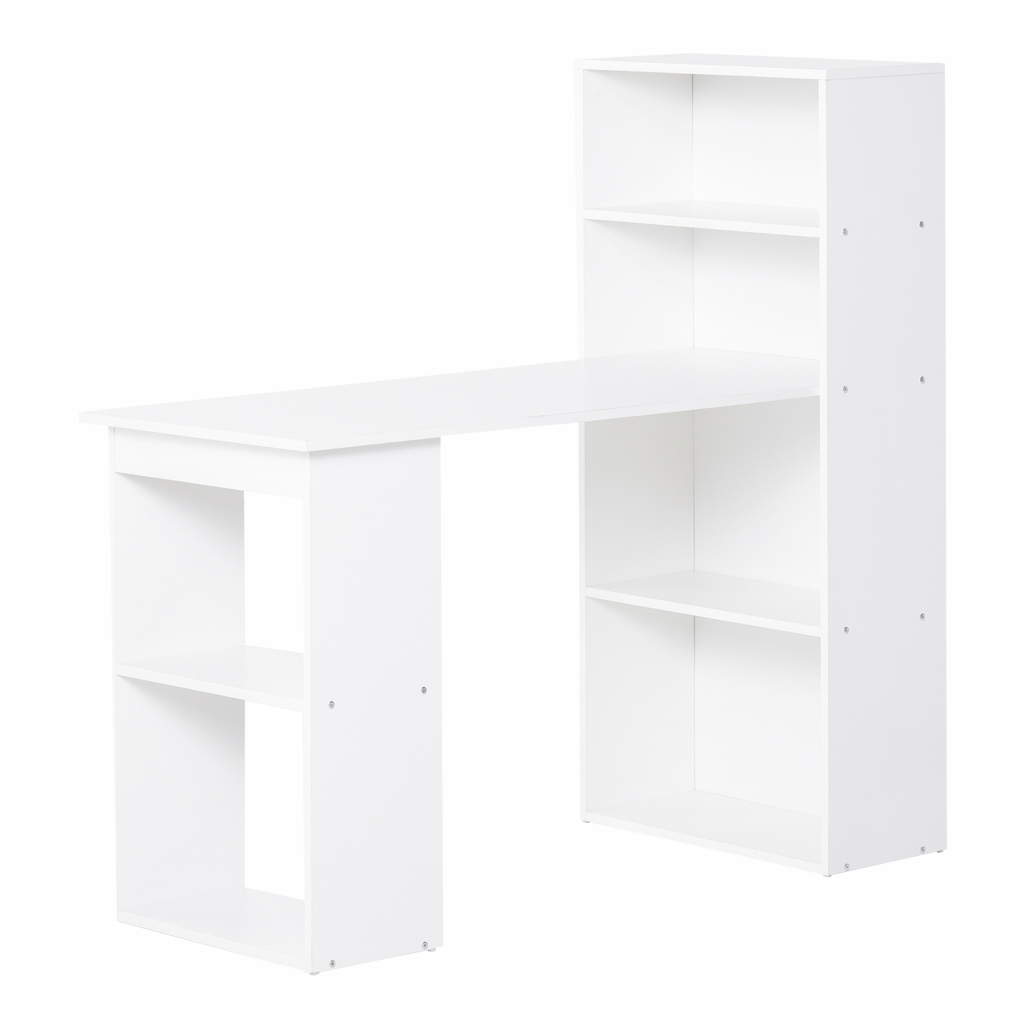 Dormitor & birou -  birou modern cu biblioteca 120x55x120cm