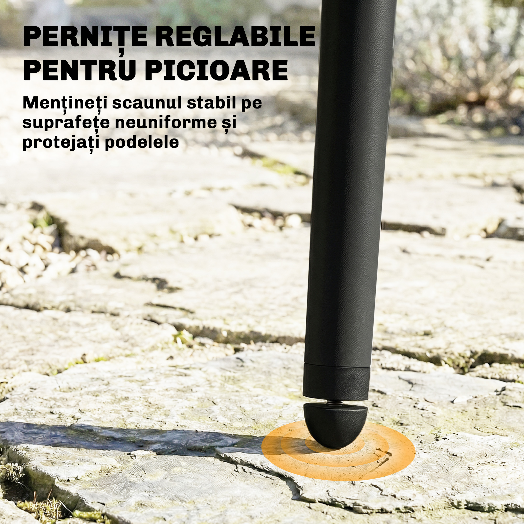  Scaune de Dining pentru Exterior Set de 4, Scaune de Gradina cu Spatar Fisurat, Negru [6]