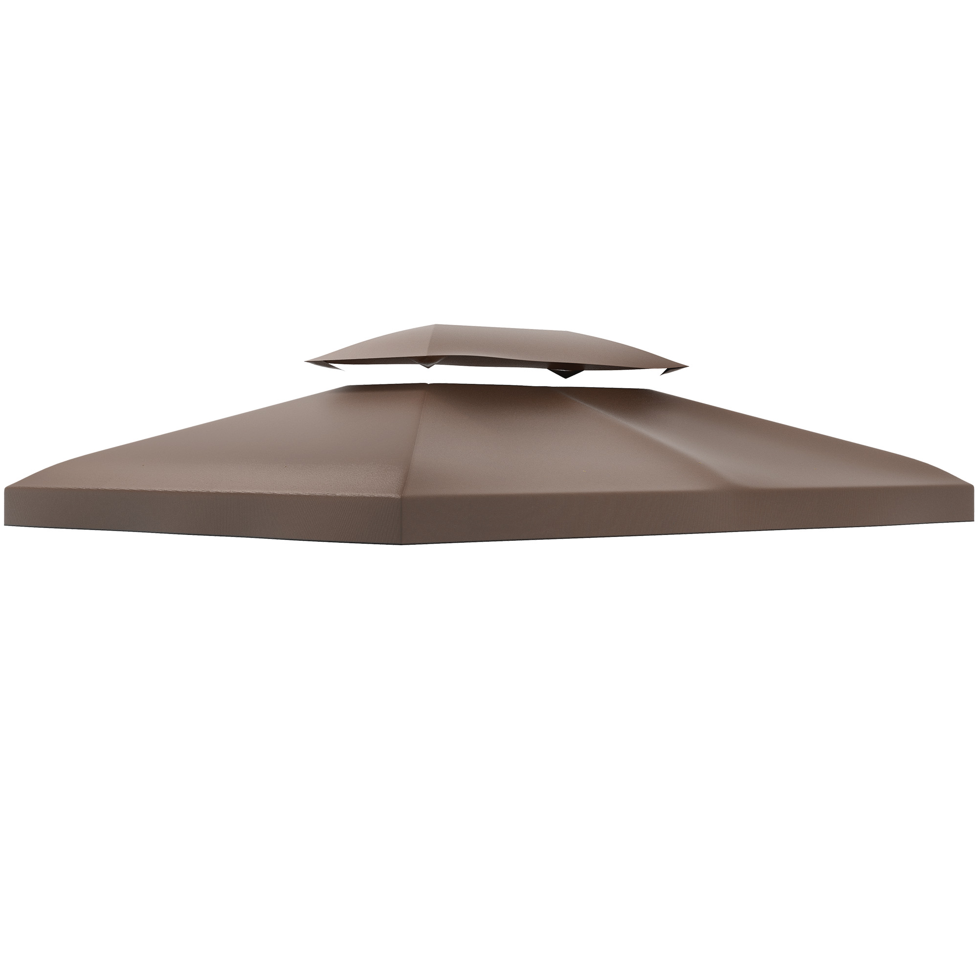 Gradina & balcon -  Acoperis de Schimb pentru Gazebo de Gradina, Impermeabil, Dublu Strat, 3x4 m