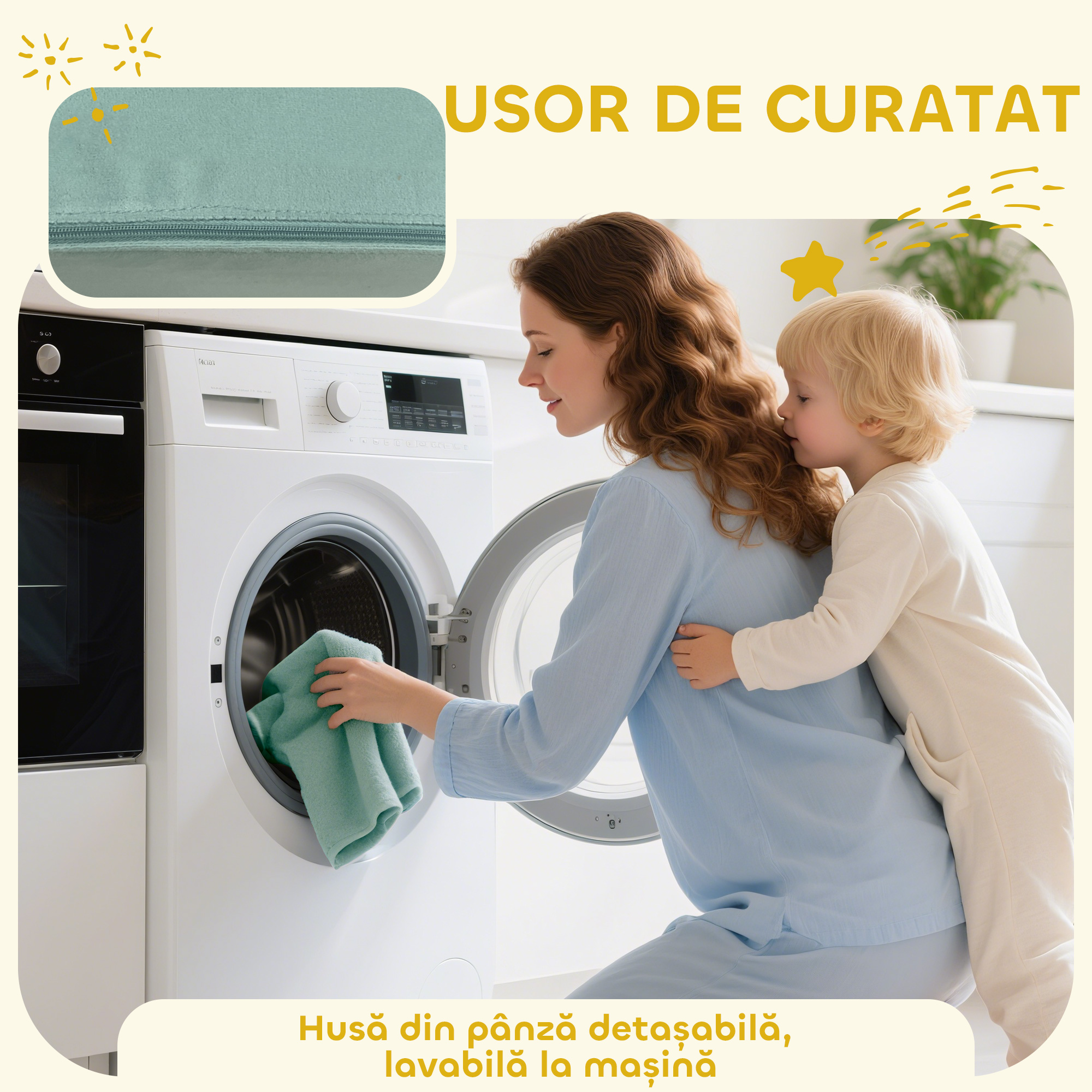  Set 15 Blocuri de Constructii Moi Modulabile pentru Copii cu 200 de Mingi pentru Uz Intern, Multicolor [5]