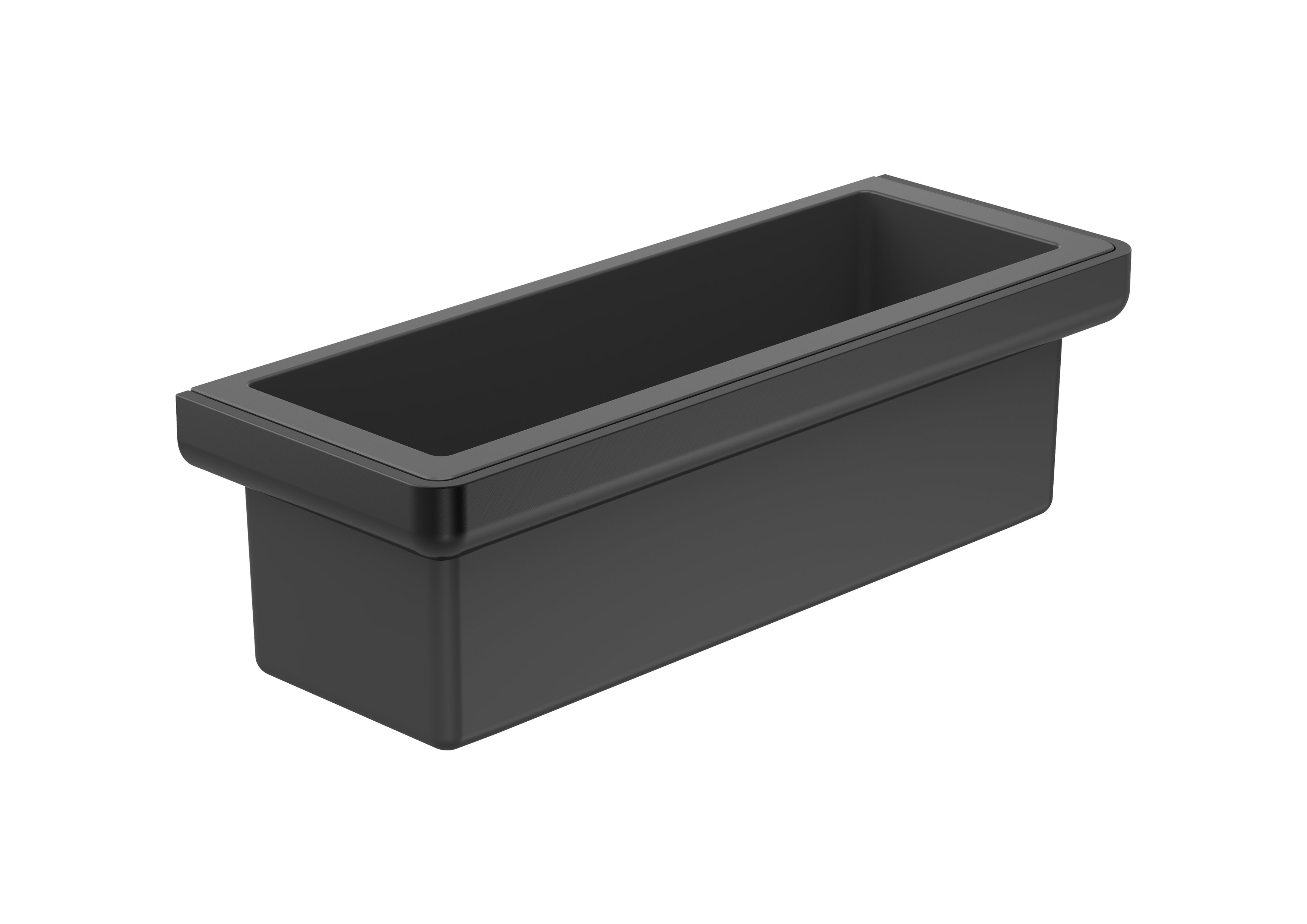 Baie - Suport Roca A817028NM0, Raft dus Tempo, numar orificii instalare 2, pentru un dus confortabil zilnic, negru