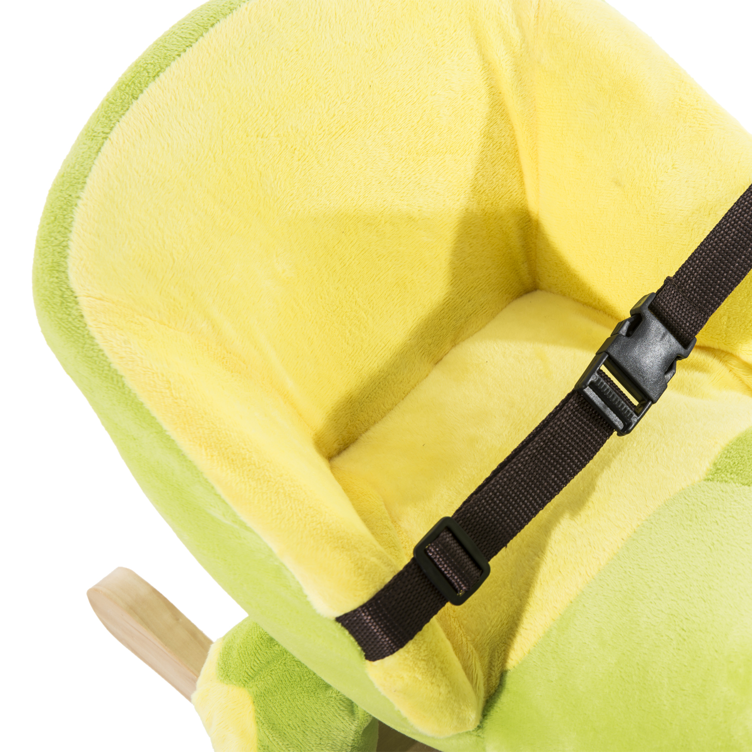  balansoar dragon copii 60x33x45cm, verde si galben [8]