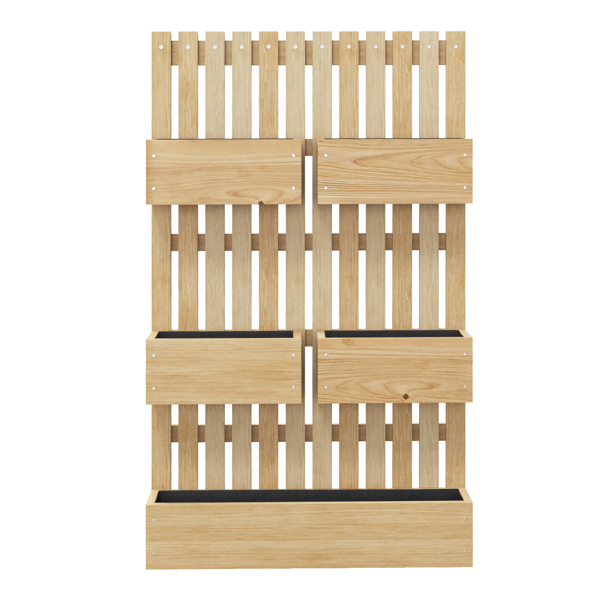  Ghiveci inaltat de gradina cu grilaj pentru vita de vie, [8]