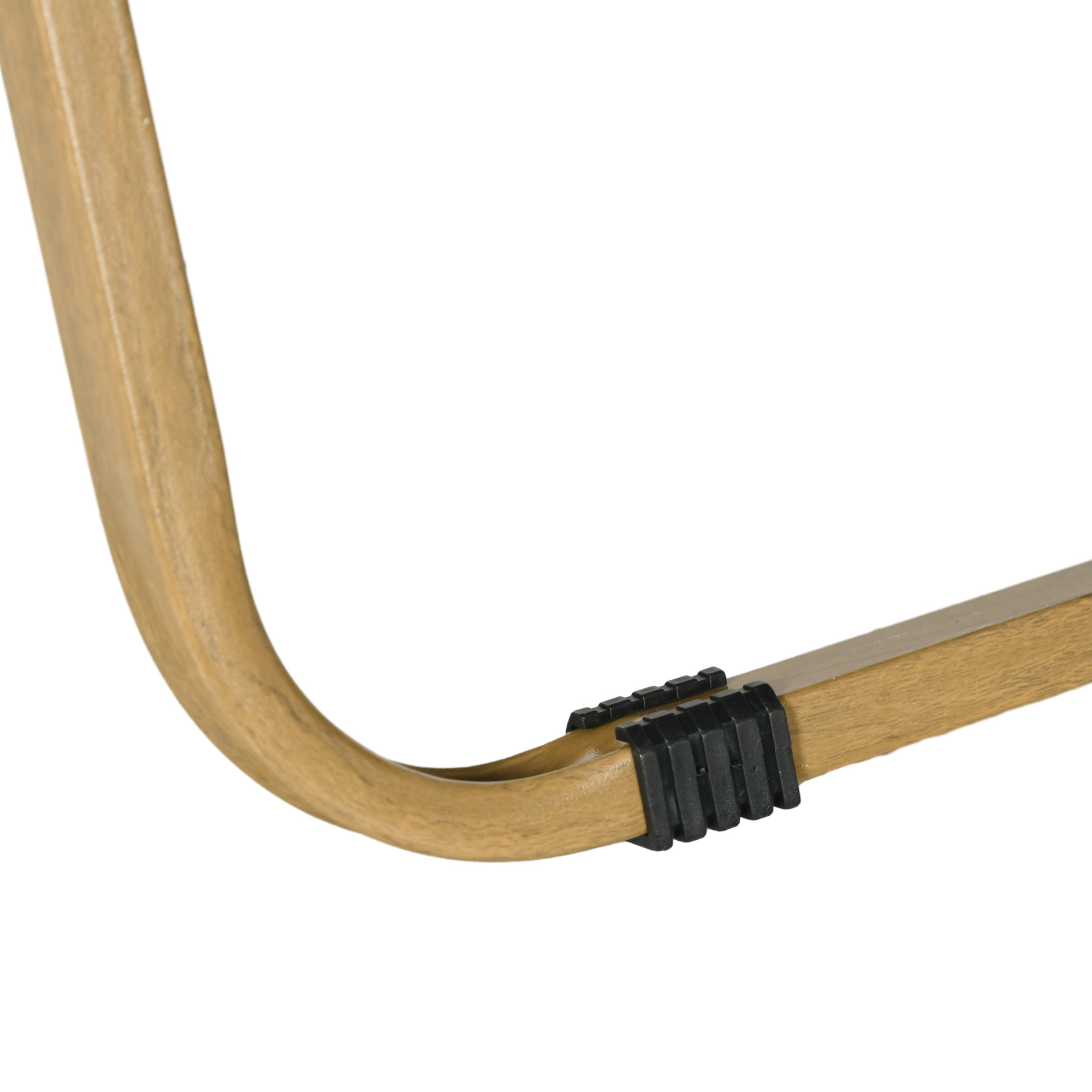  Set 2 Scaune de Camping Pliabile cu Cotiere, 54x59x78 cm, Gri inchis [7]