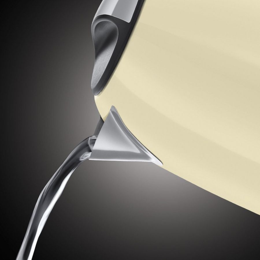 Fierbator Russell Hobbs Colours Plus+, 1.7L, 2400W, filtru calcar detasabil, indicator nivel apa, crem [1]