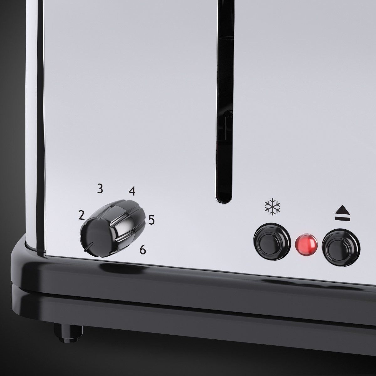 Prajitor de paine cu 2 fante lungi Russell Hobbs Victory, fante extra late, gratar chifle, tava firimituri detasabila [4]