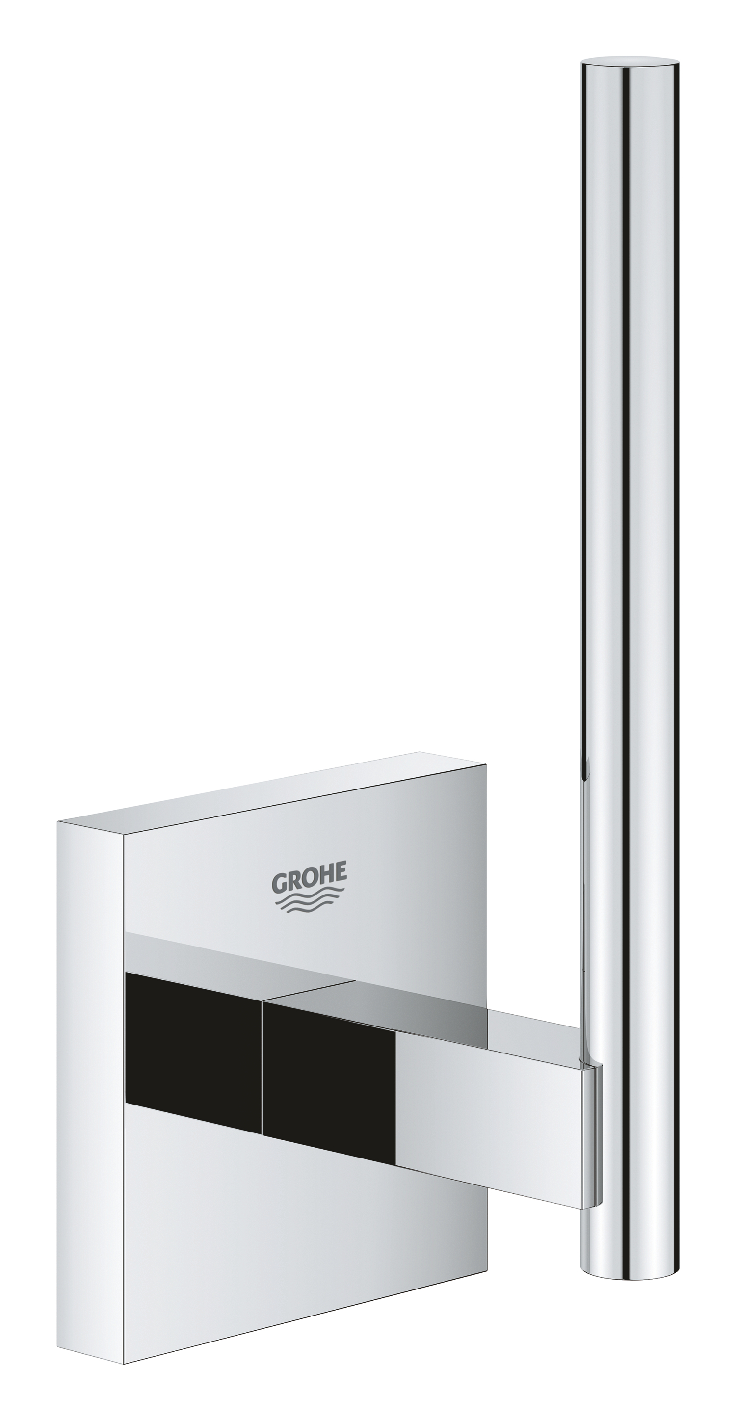Rezerva hartie Grohe 40979000, igienica Start Cube, tip instalare pe perete, numar orificii instalare 2, crom [0]