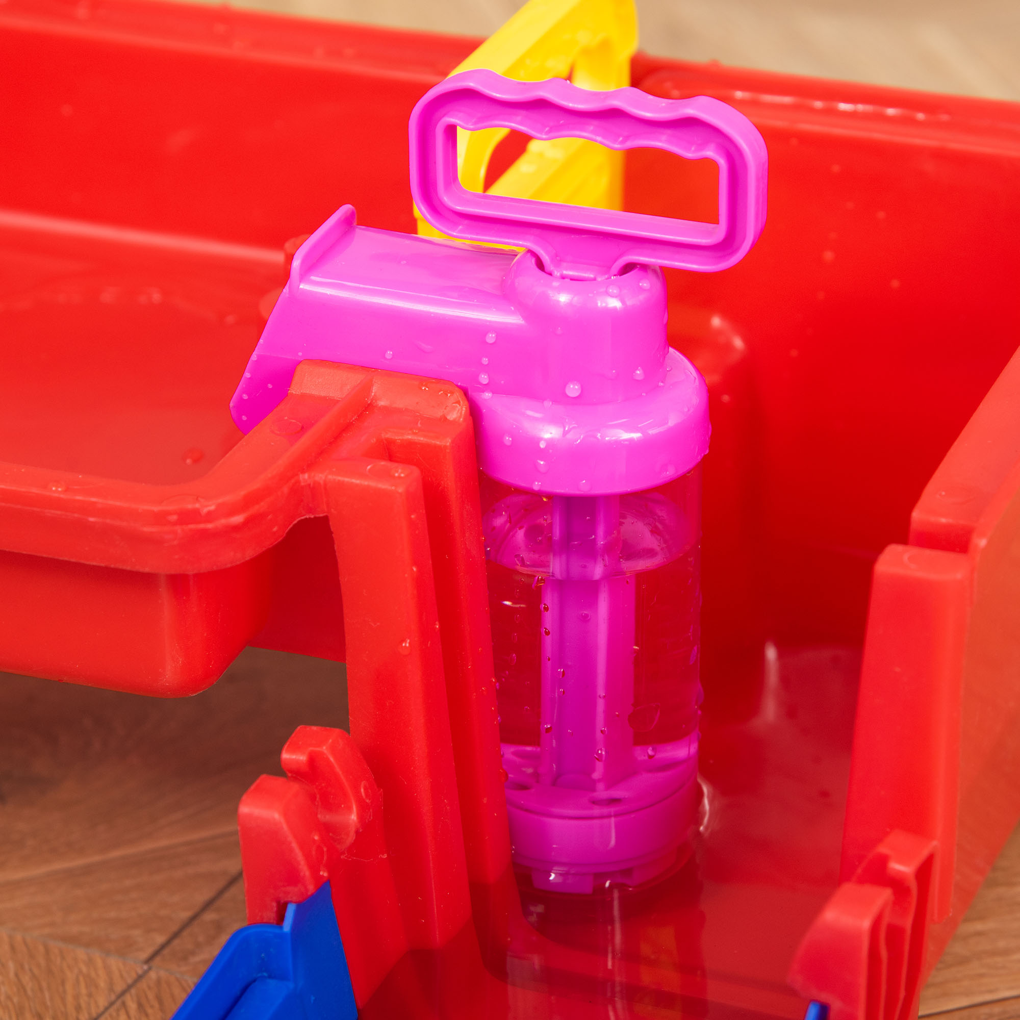  Playset pentru apa 53 Piese pentru Copii 3-6 Ani, din PP, 123x90x7cm, Albastru si Rosu [8]