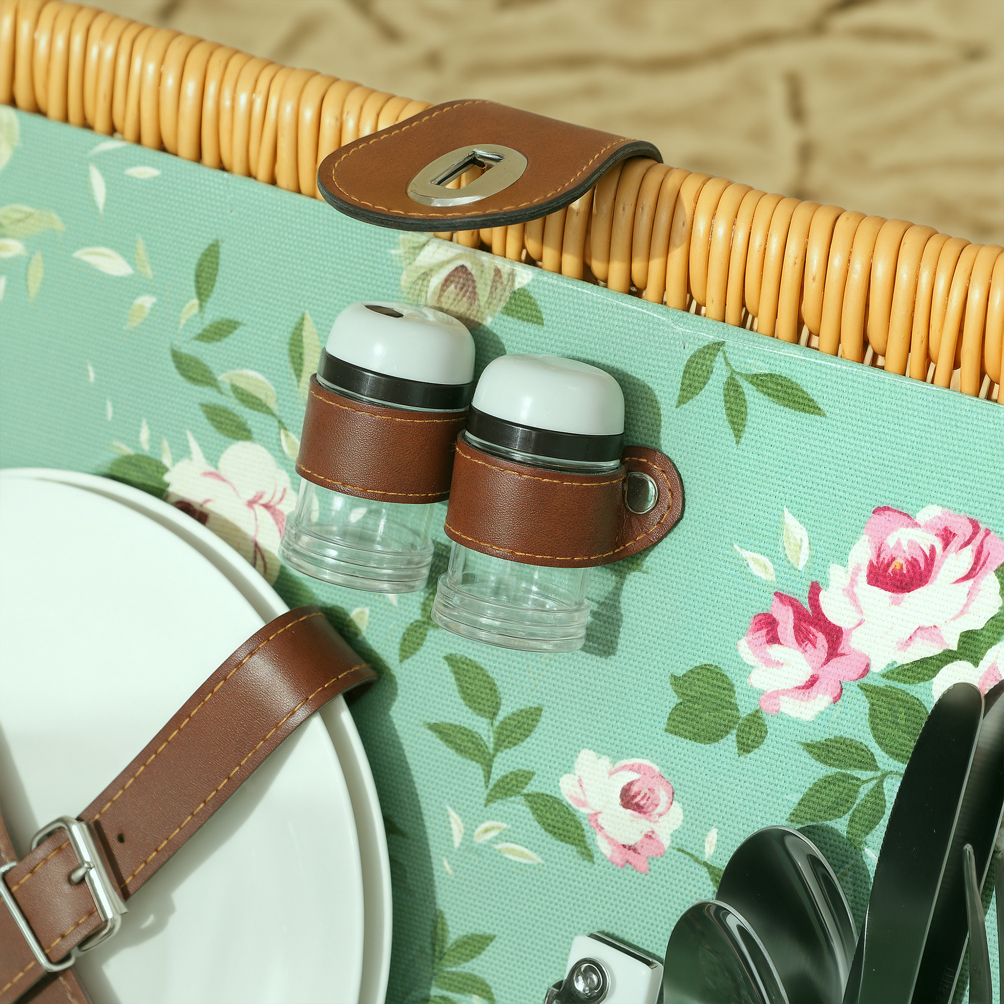 Cos picnic  maro deschis [6]