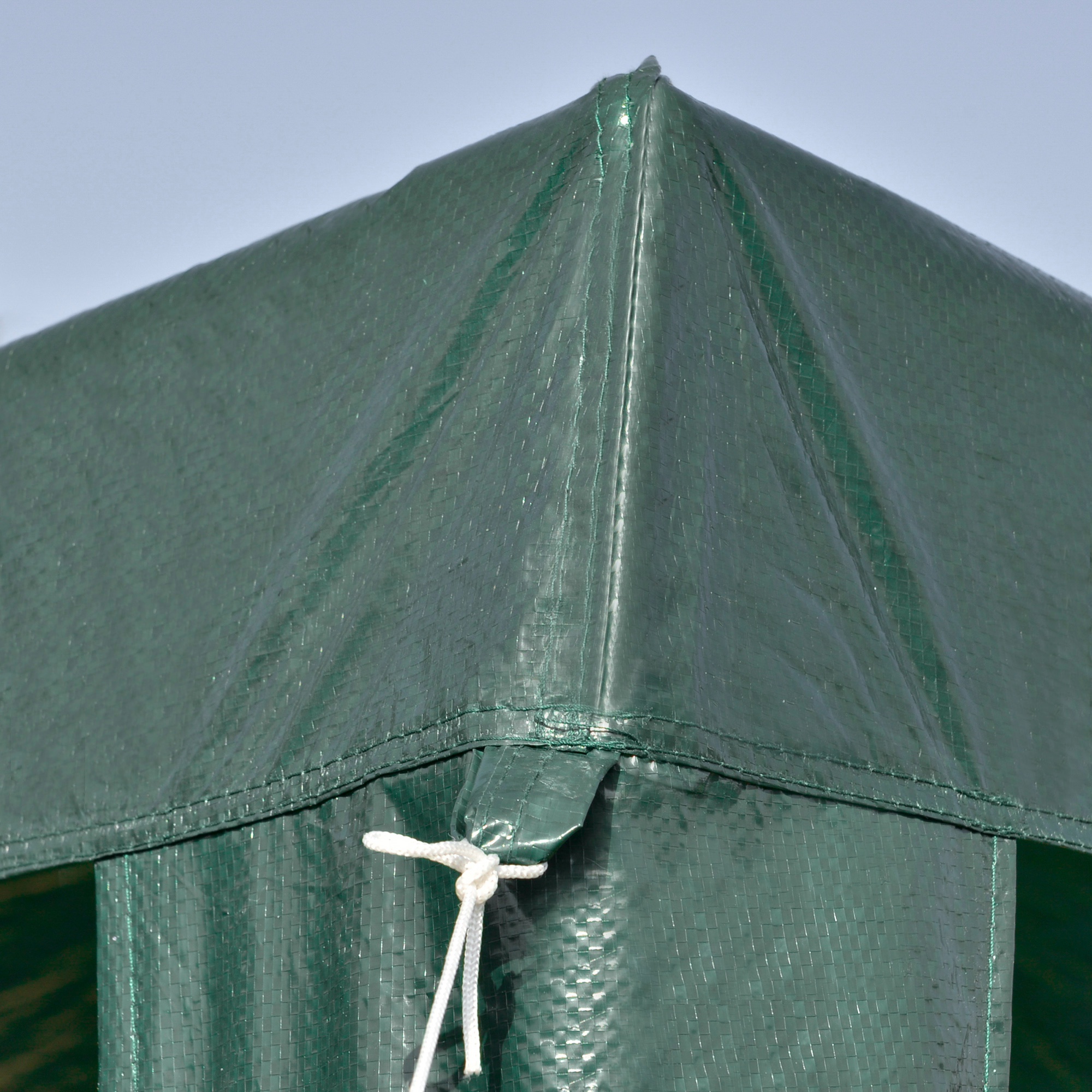  Pavilion de Gradina 3x3 m Portabil cu Protectie Anti UV, Verde [7]