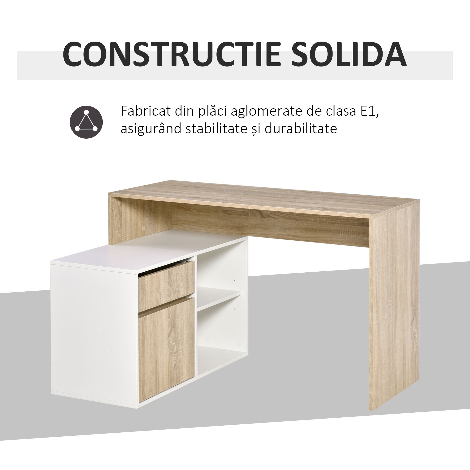  Birou Unghiular pentru Spatiu Redus [4]
