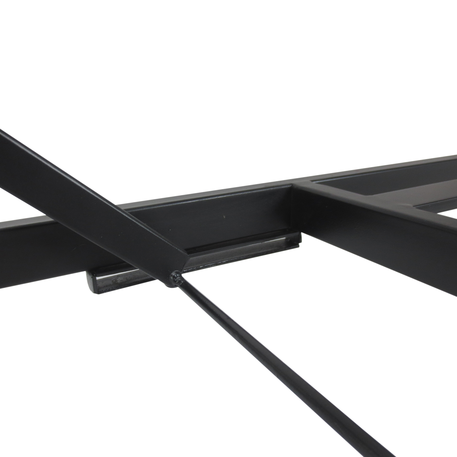  Bancuta de Gradina In Fier Forjat cu Dungi Negru [7]