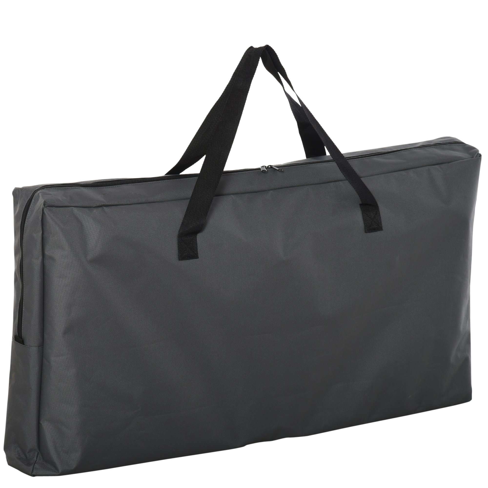  Mobilier de Bucatarie de Camping cu 3 Etajere si Geanta de Transport Gri [7]