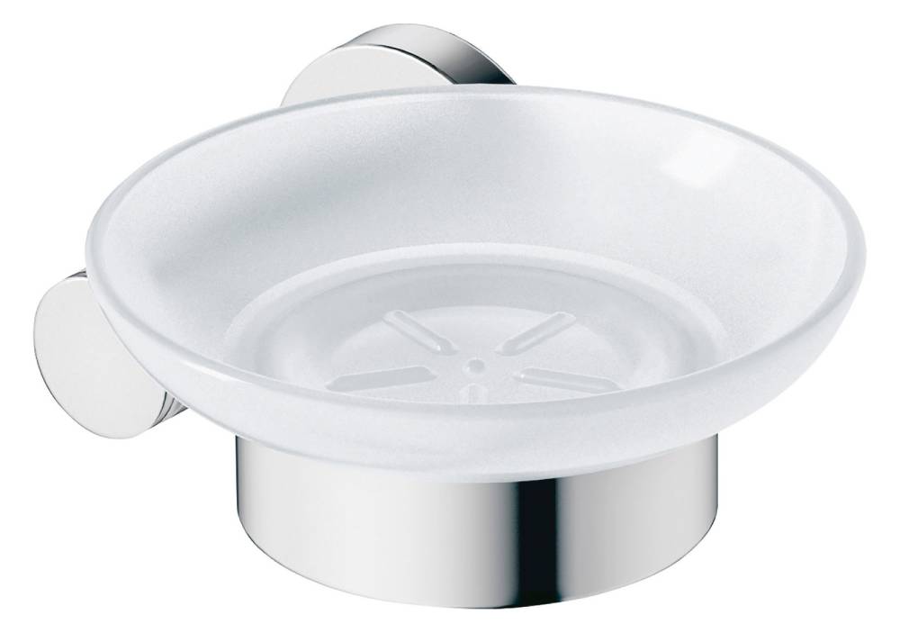 Baie - Savoniera Duravit 0099181000, D-Code, tip instalare pe perete, numar orificii instalare 2, elemente fixare ascunse, crom