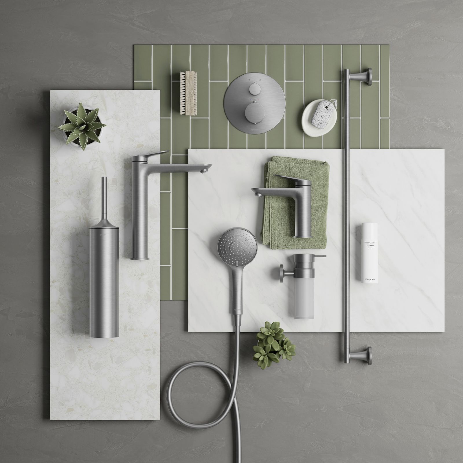 Savoniera Duravit 0099337000, Starck T, tip instalare pe perete, numar orificii instalare 2, otel satinat [4]