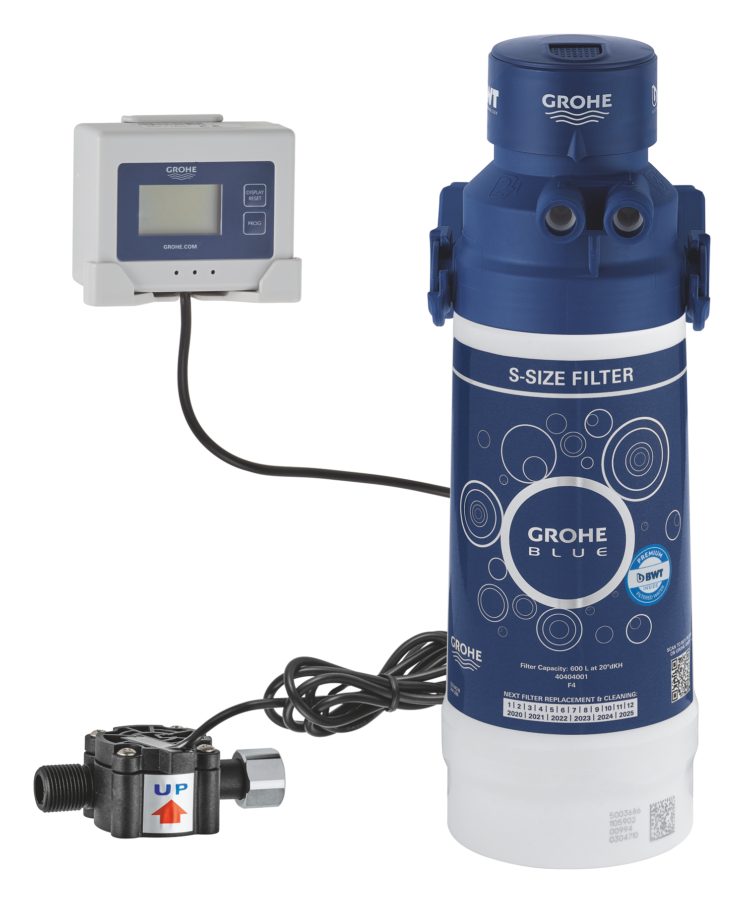 Baterii sanitare - Set filtru Grohe 40438001, Blue, gama produs compatibil blue pure, capacitate l 600, unica folosinta