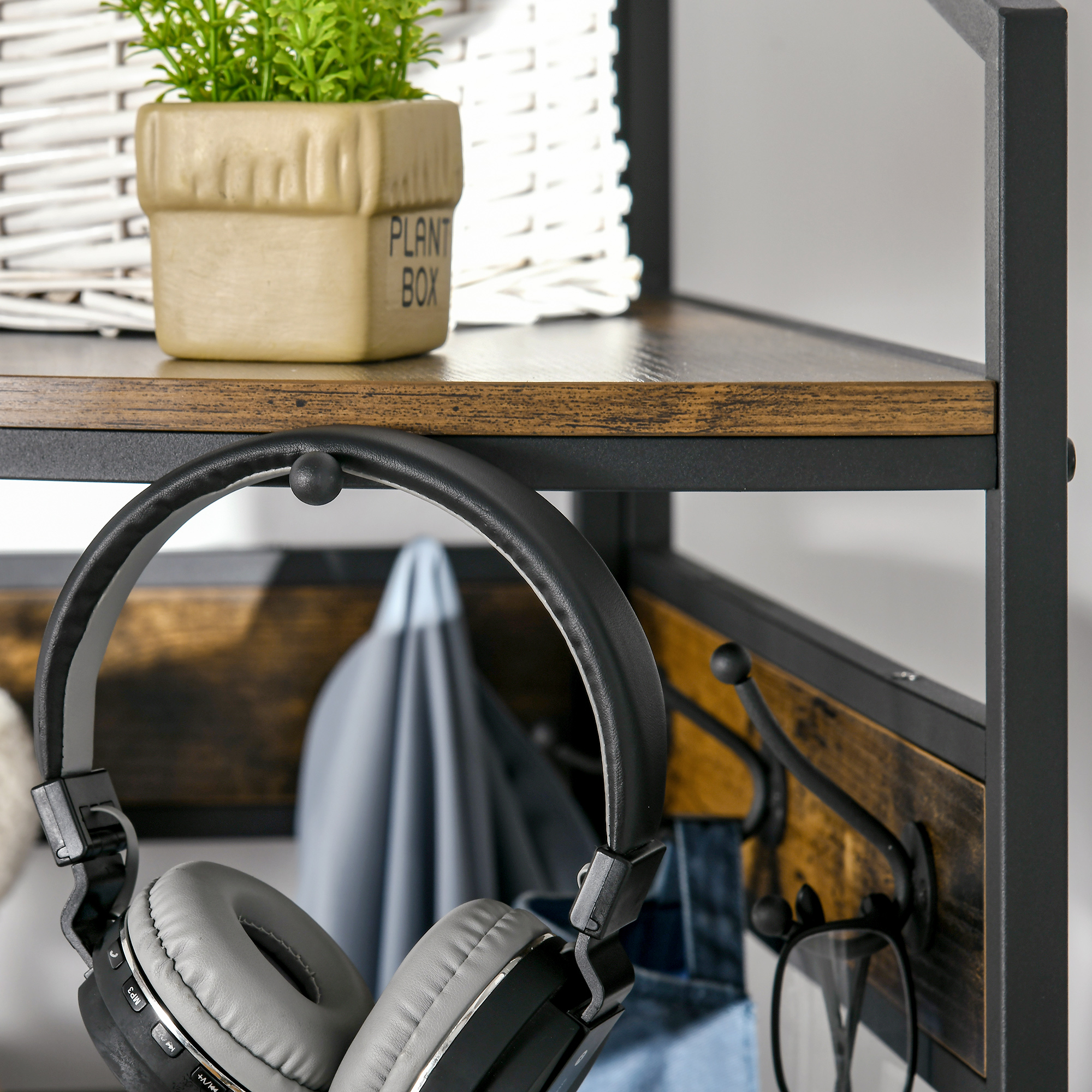  Suport Haina Colt - Banca, Pantofar & Carlige Stil Industrial [8]