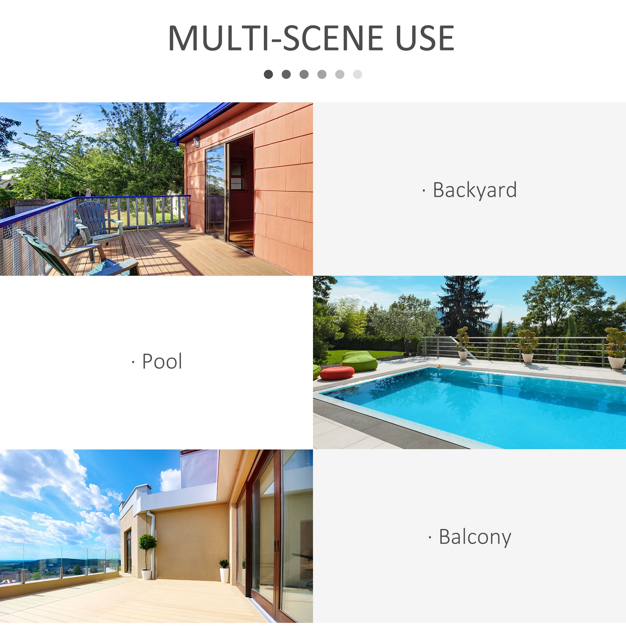  set masa de gradina cu 2 scaune pliabile, maro [5]