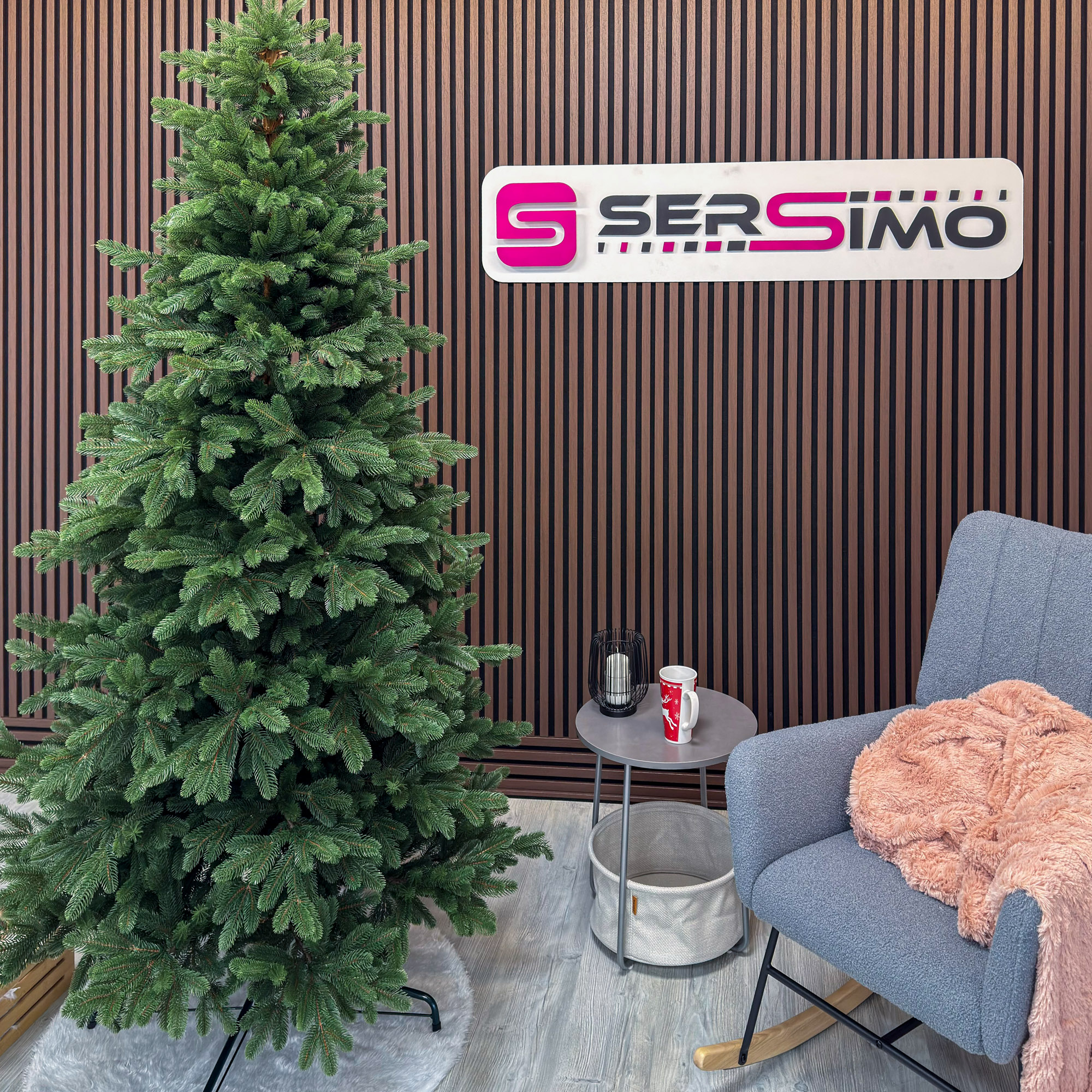 Brad artificial Sersimo, Sofie Elite, verde, integral 3D, 230 cm [11]