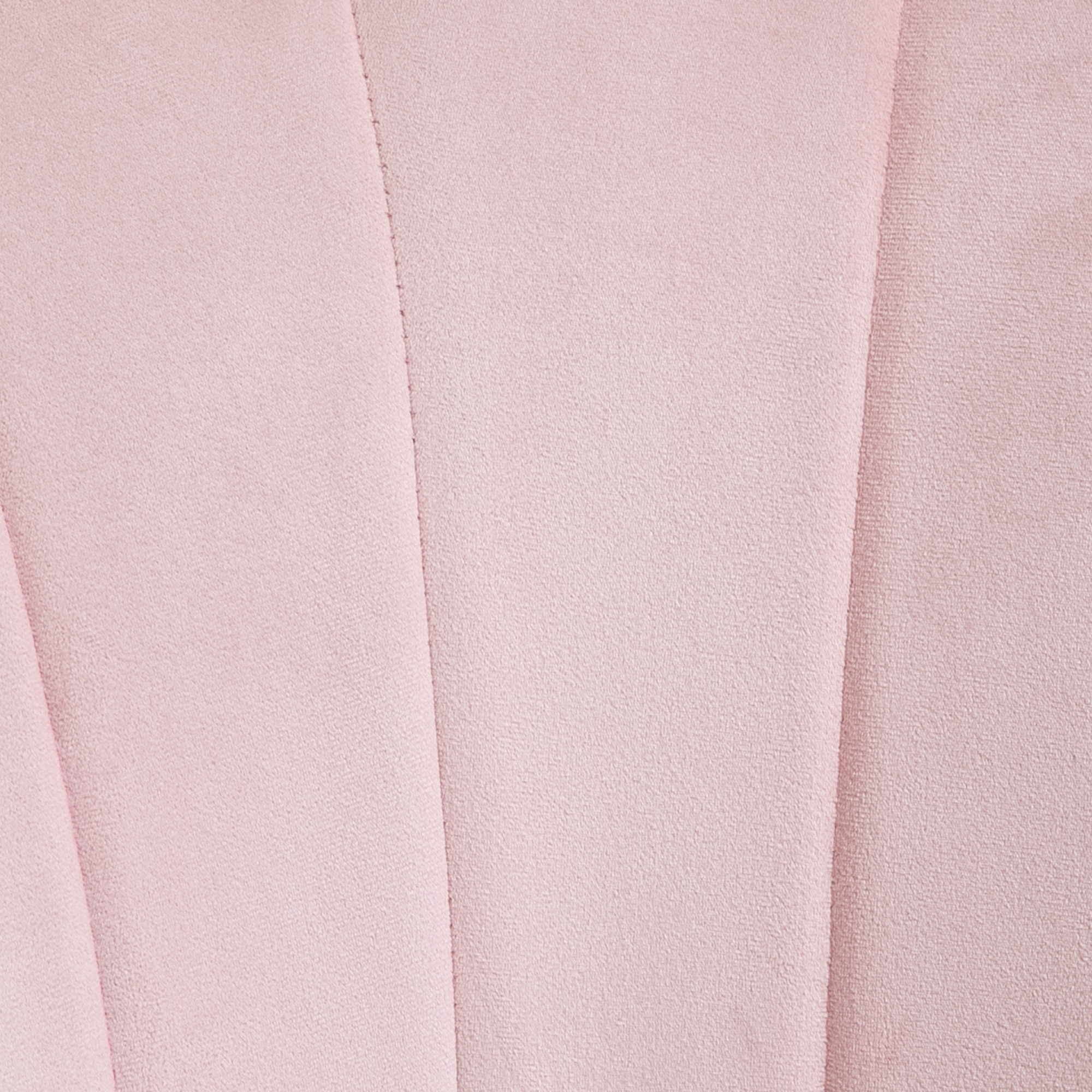  Fotoliu de Living in forma de Scoica Vintage din Catifea cu Picioare Aurii Roz [7]