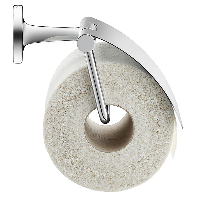 Baie - Suport hartie Duravit 0099401000, igienica Starck T, tip instalare pe perete, numar orificii instalare 2, crom