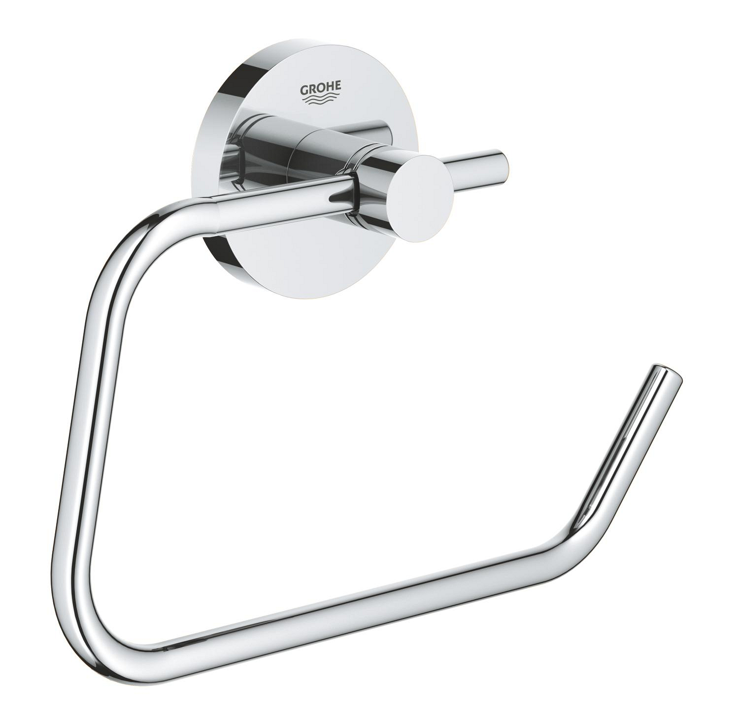Baie - Suport hartie Grohe 41200000, igienica Start, tip instalare pe perete, numar orificii instalare 2, crom