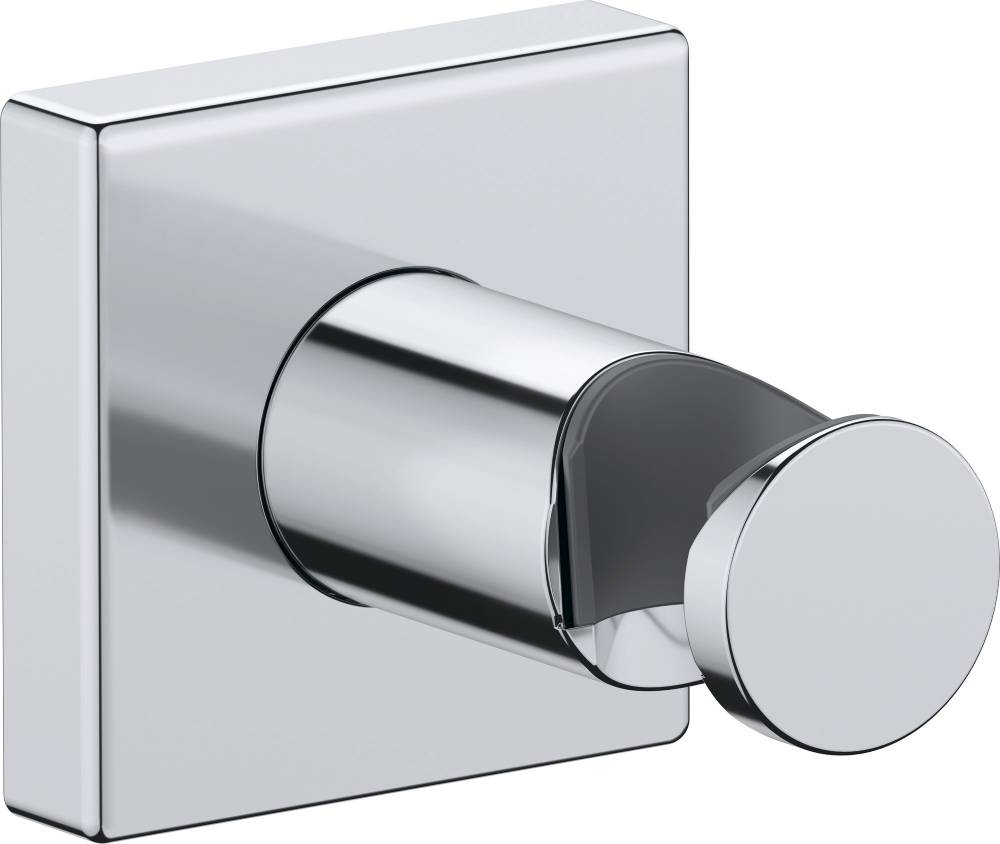 Baie - Suport para dus Duravit UV0620026010, montaj pe perete, pentru un dus confortabil zilnic, crom