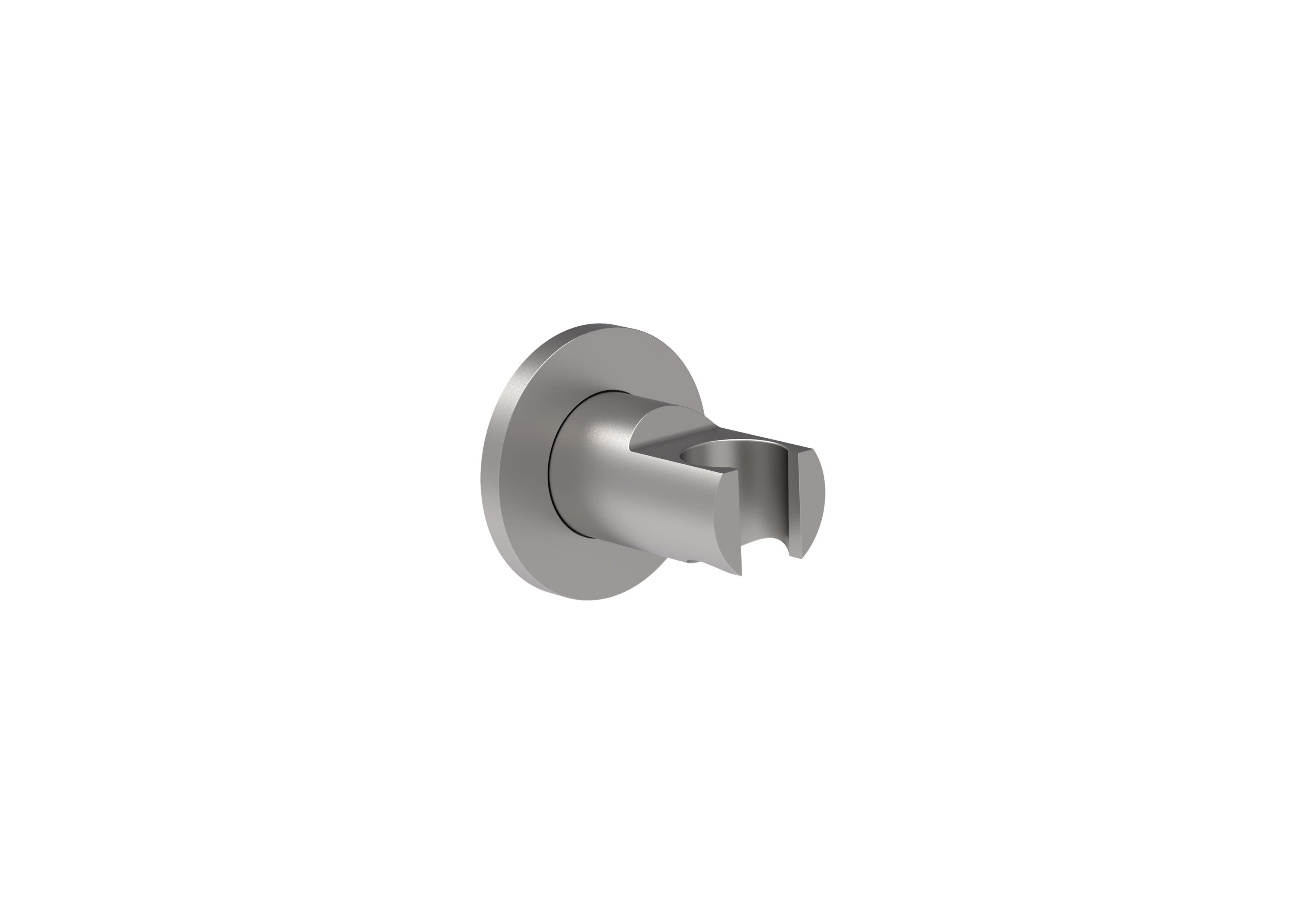 Baie - Suport para dus Roca A5B1350SM0, Wall Round, montaj pe perete, suport para dus incorporat, otel satinat