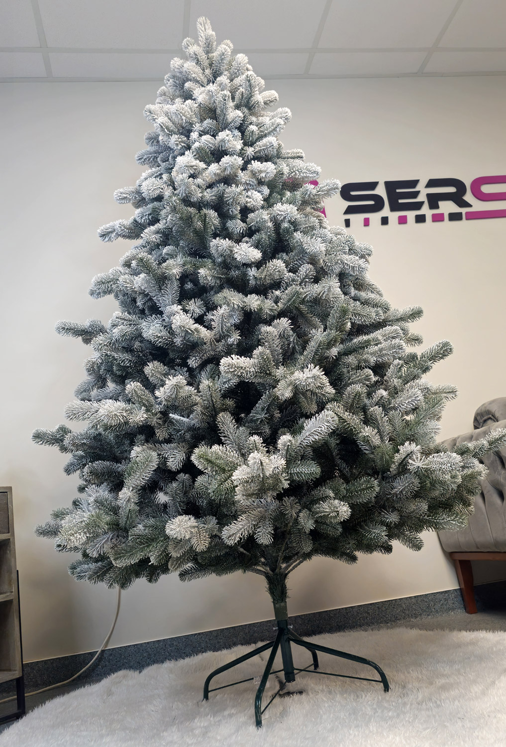 Brad artificial Christmas Deluxe by Sersimo, Kovalivka Select nins, integral 3D, 230cm [6]