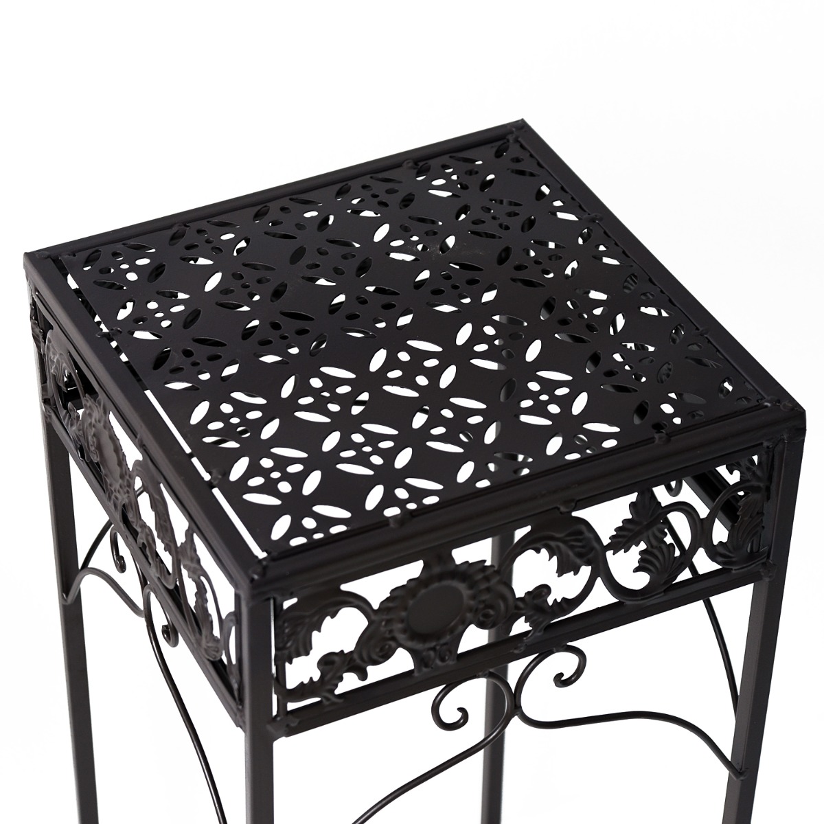  Set de 3 Bucati Scaune Suport pentru Plante Clasic din Fier Sgabelli Supporto per Piante Classico in Ferro, MARO [7]