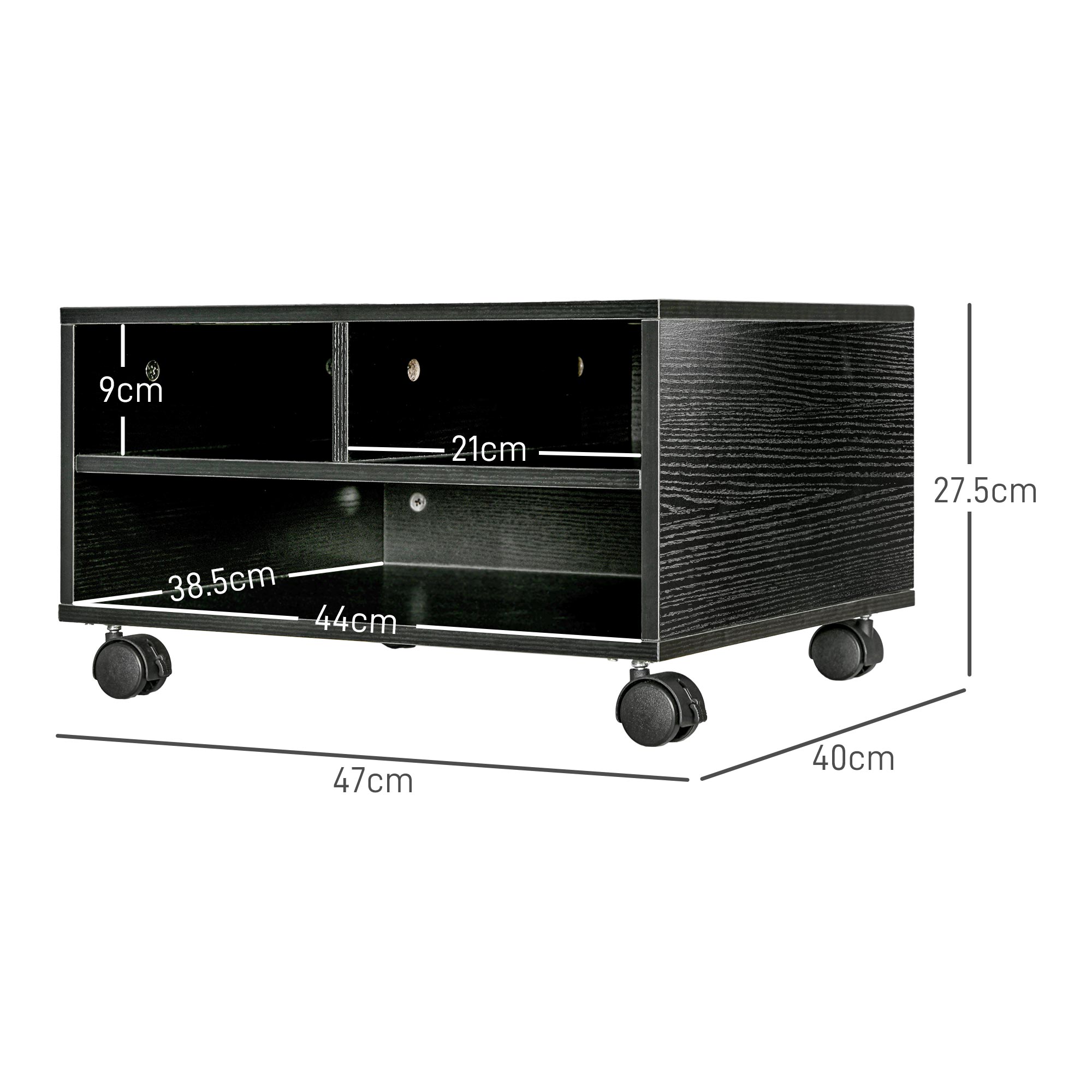  Dulap pentru Imprimanta cu Roti si Rafturi [2]