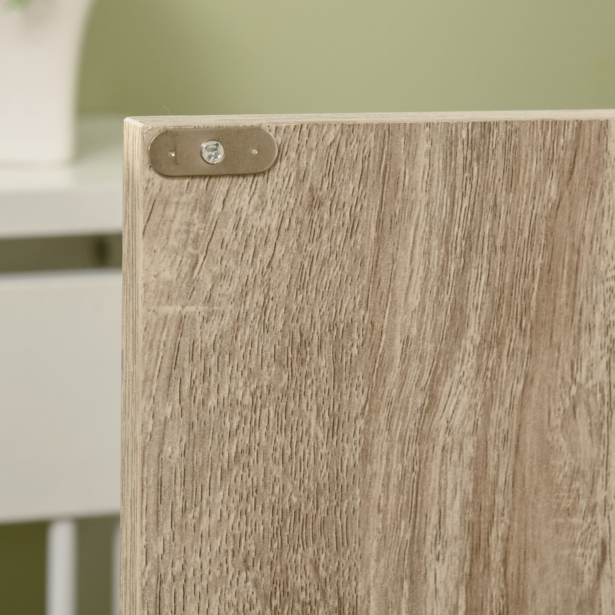  Dulap de Depozitare 4 Usi si 4 Rafturi Reglabile 80x40x182 cm⁠ - Crem/Alb [8]