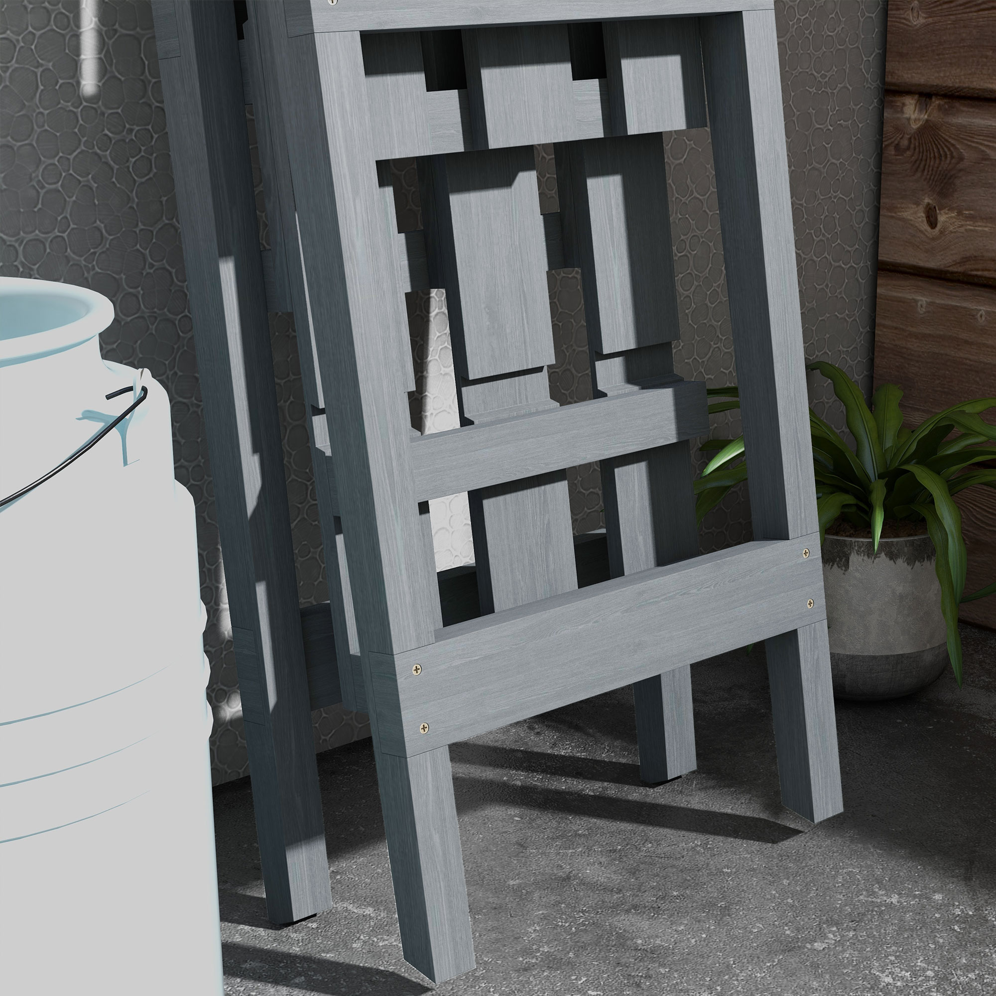 Suport de plante din lemn  , suport pentru ghivece [7]