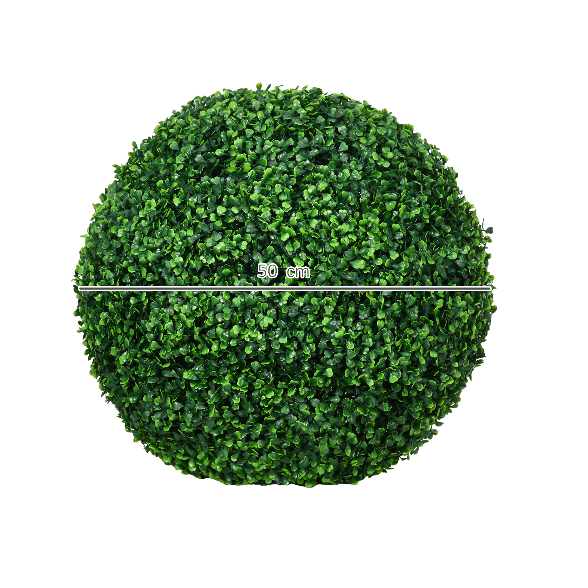  Set 2 Bile Topiary Buxus - Plante Artificiale pentru Casa & Gradina [2]