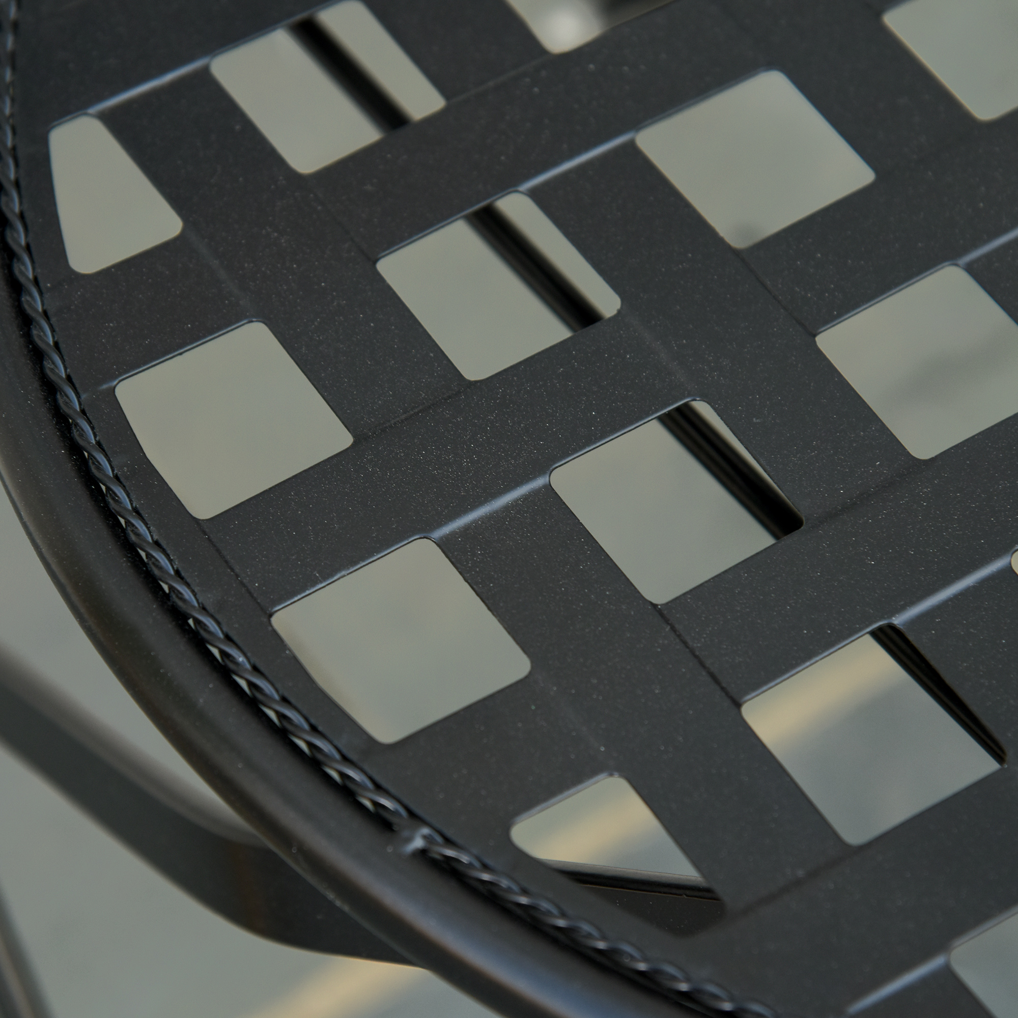  Mobilier Gradina 3 Piese - 2 Scaune & Masa Mozaic Metalica [8]