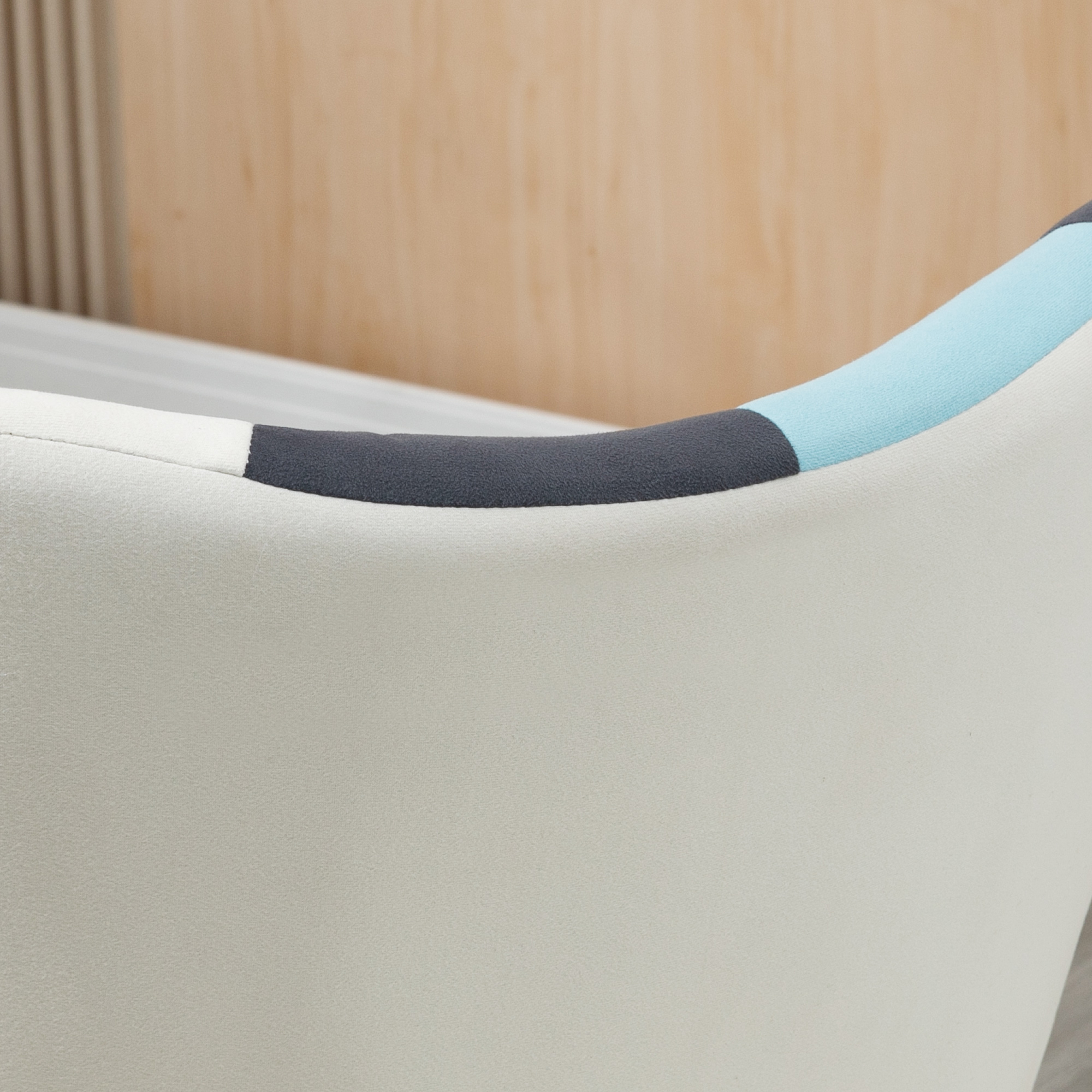  Scaun Decorativ Tapitat cu Brat & Spatar Capitonati - Dormitor [5]