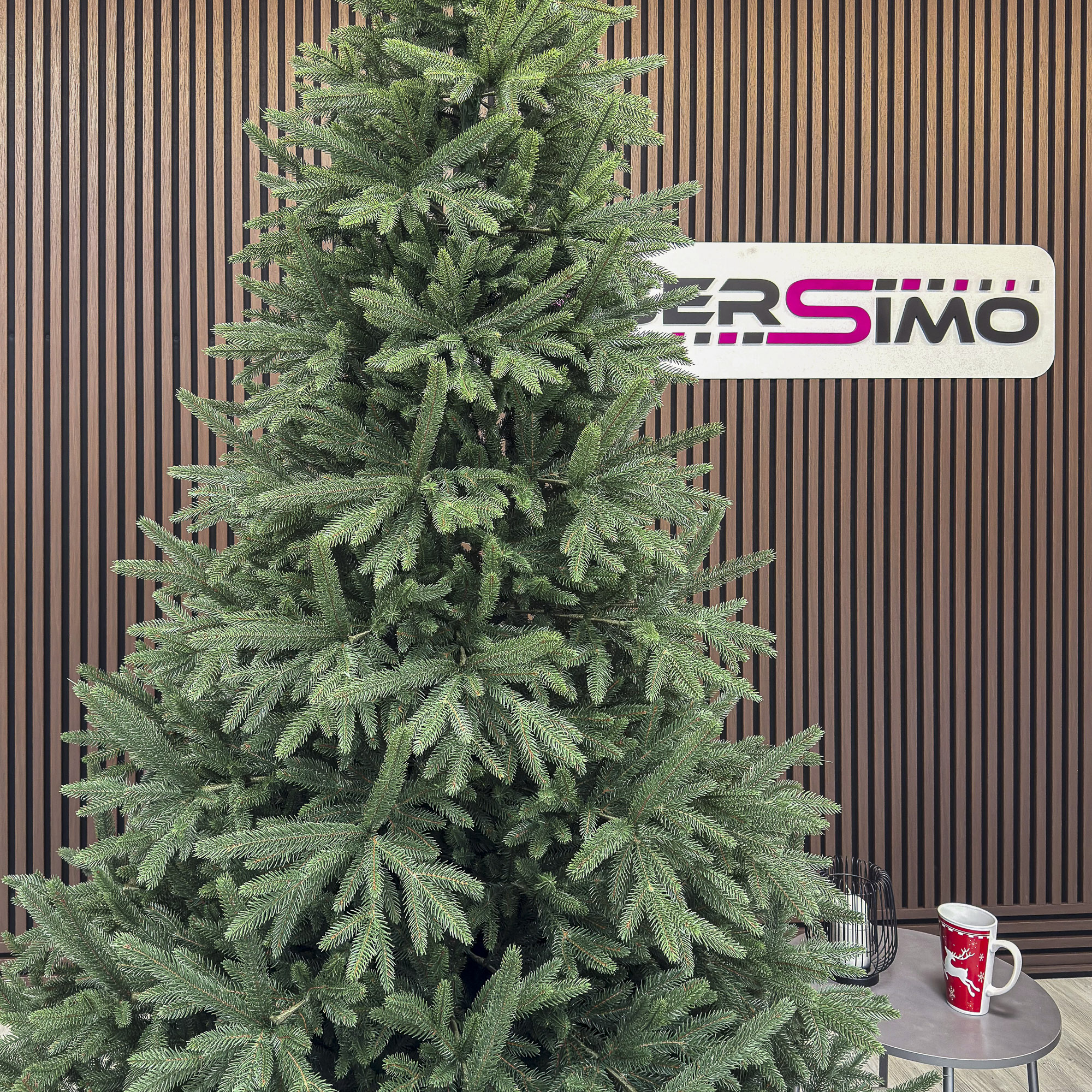 Brad artificial Christmas Deluxe by Sersimo, Alpine, verde, integral 3D, 250 cm [10]