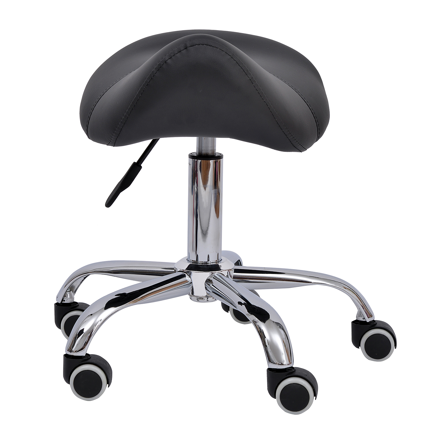  Scaun tip sa pentru coafura reglabil, negru [7]