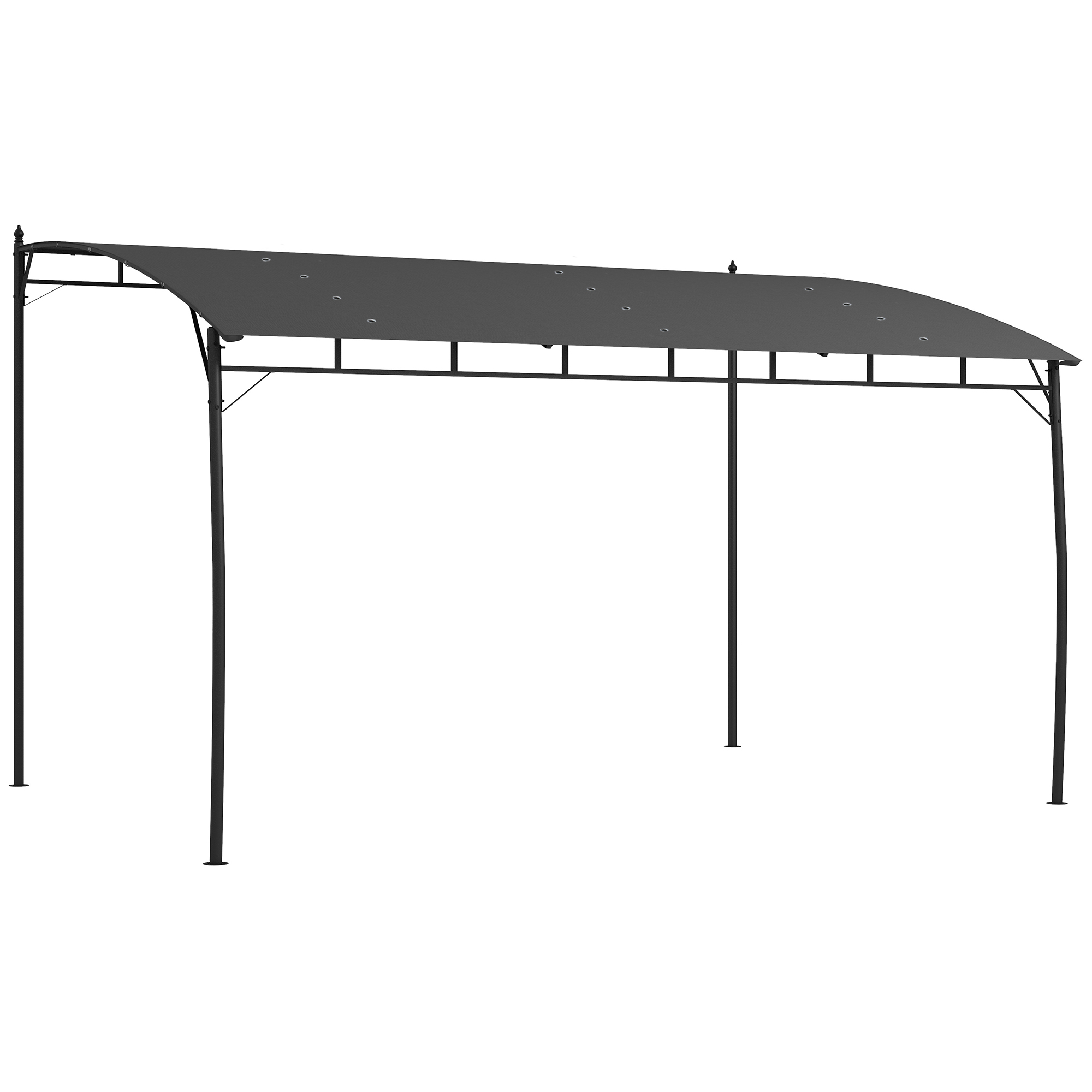 Gradina & balcon -  Pergola 3 x 4m, Foisor pentru exterior, Gri