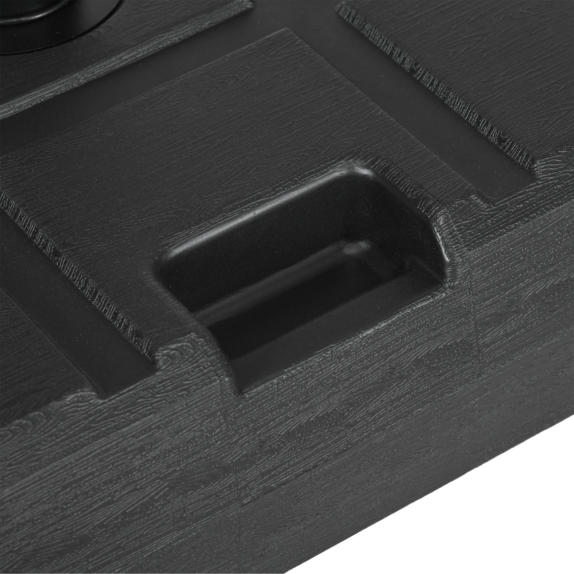  Baza pentru Umbrela de Gradina 3,5 m cu Manere, din HDPE si Otel, 49x49x36,5 cm, Negru [7]