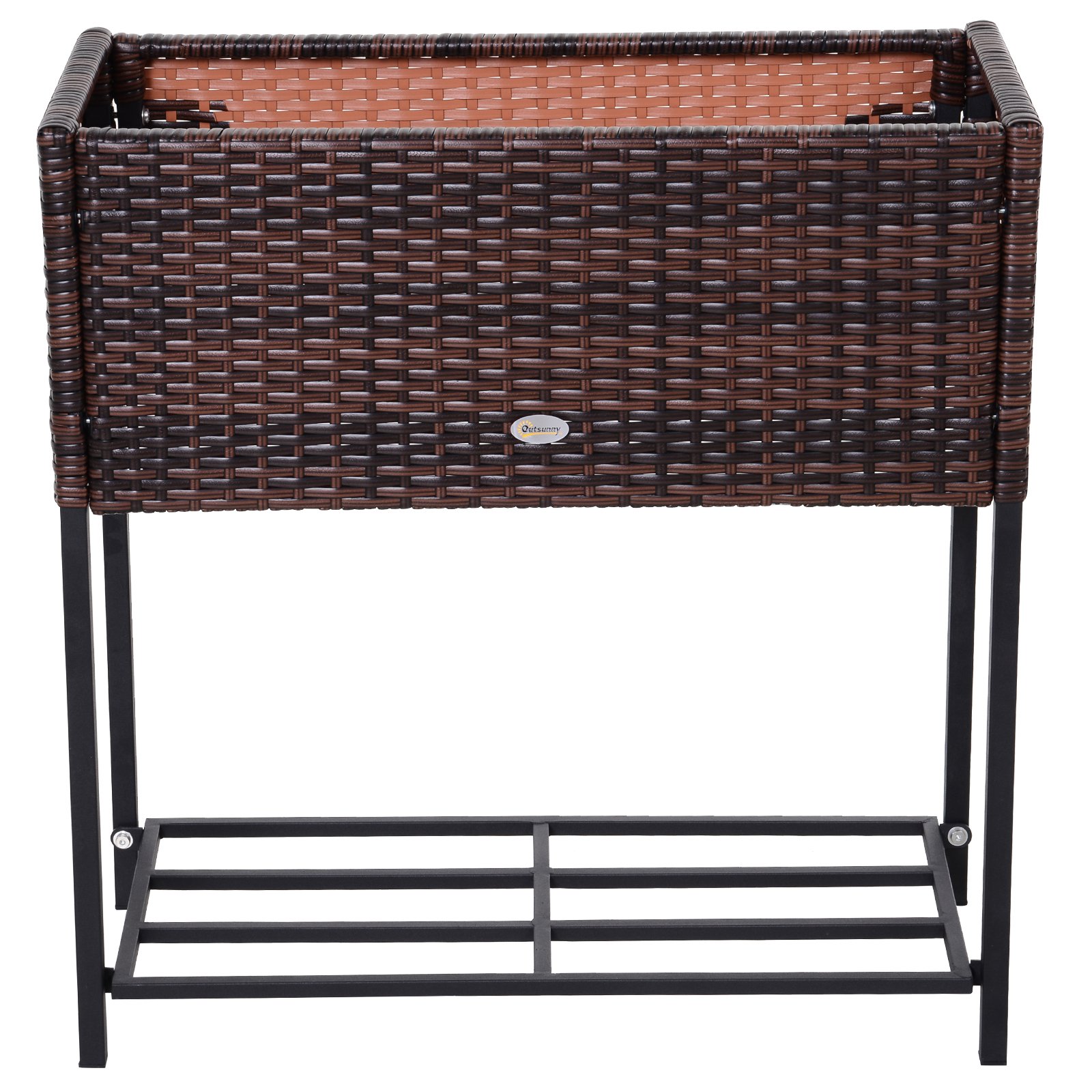  Ghiveci Efect Rachita cu Raft Maro (70cm x 30cm x 72cm) [3]