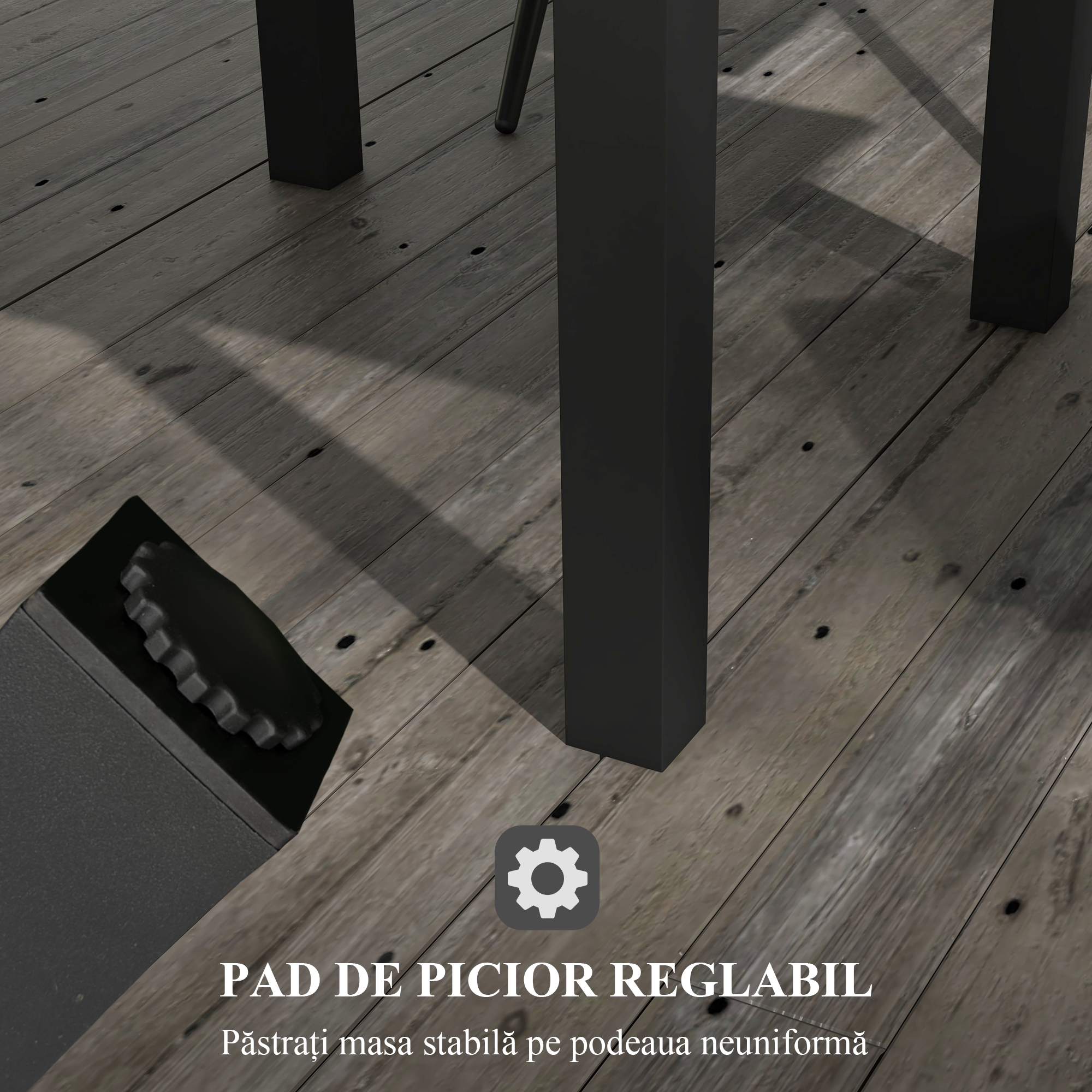  Masa extensibila pentru terasa, cu 4-6 locuri, 81-162 cm [6]