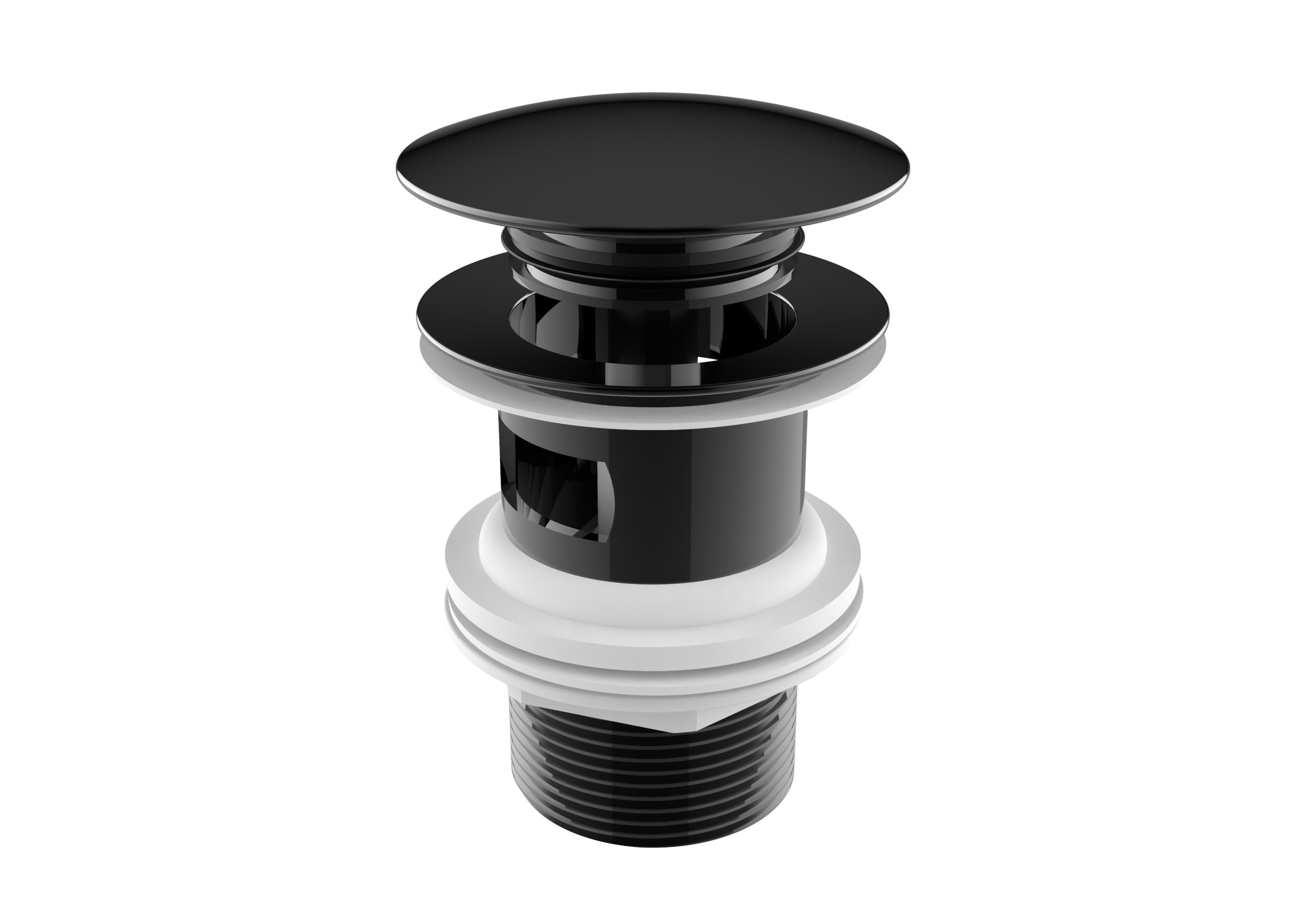 Baie - Ventil Roca A5054015CN, lavoar Aqua, pentru bideu, lavoar, utilizare igienica si eficienta, negru
