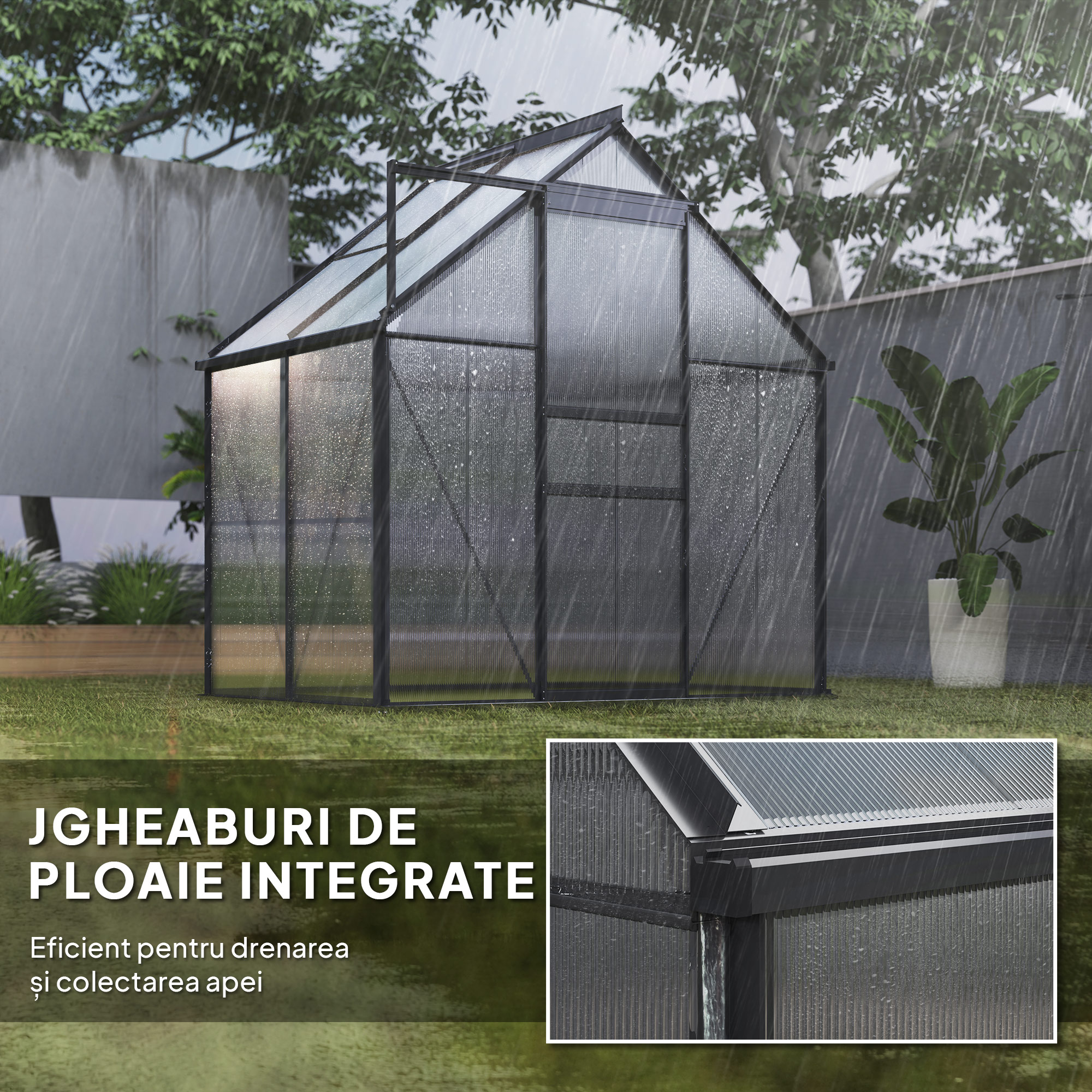  Sera Walk-In din Policarbonat 192.5 x 131 cm [6]